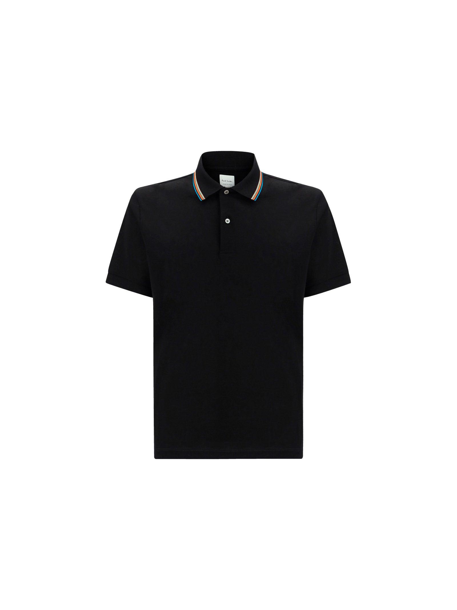 Paul Smith Polo Shirt in Black for Men | Lyst