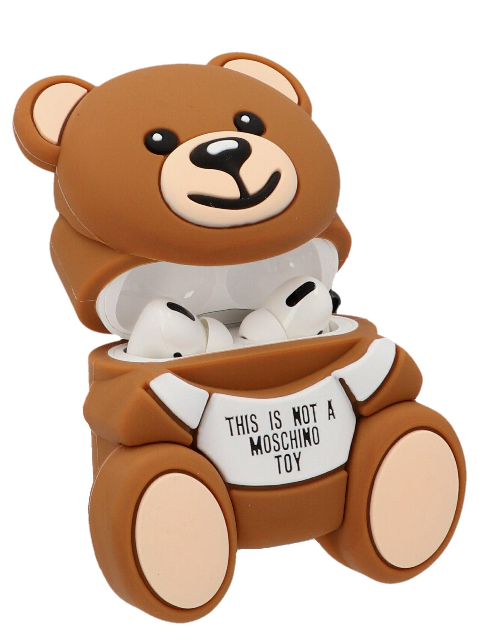 Moschino Teddy Airpod Pro Case in Brown | Lyst