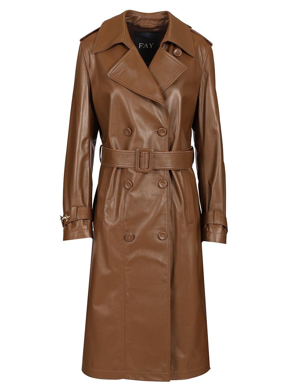 トレンチコート Fay SS23 DOUBLE-BREASTED TRENCH COAT (NAW62463020_UXRB999) NAW62503570WYPC804-40.jpg