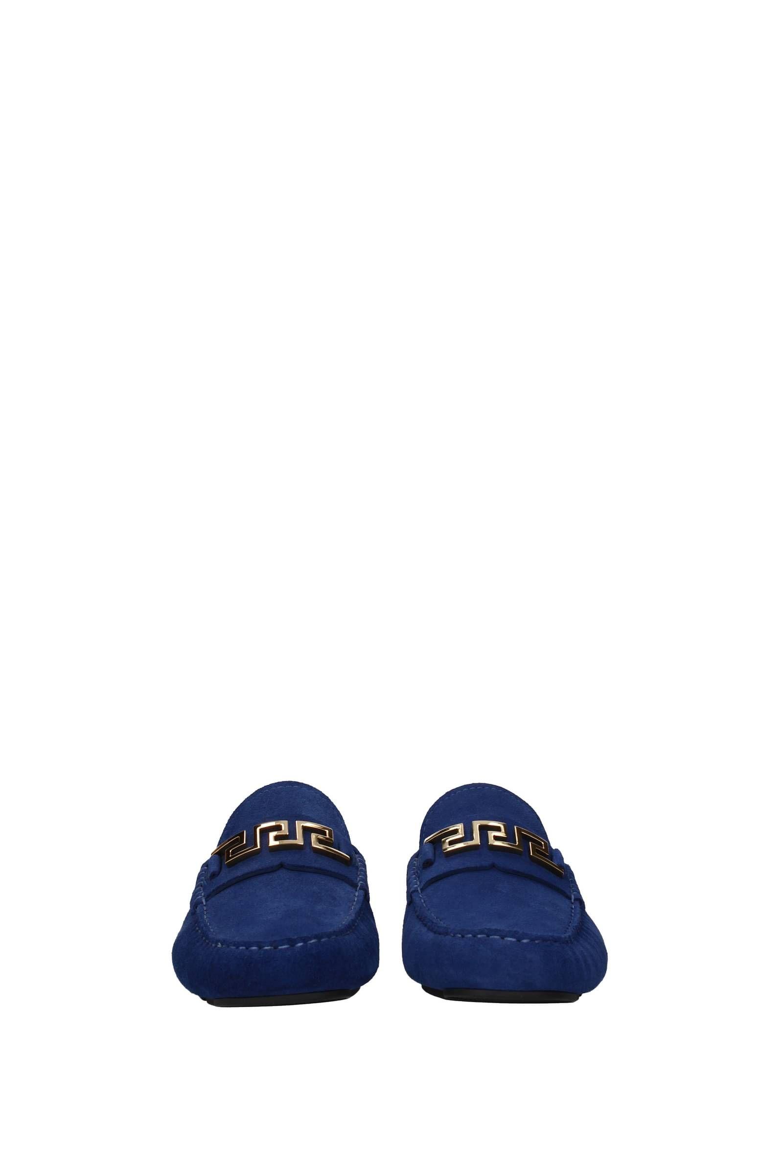 Blue versace deals loafers