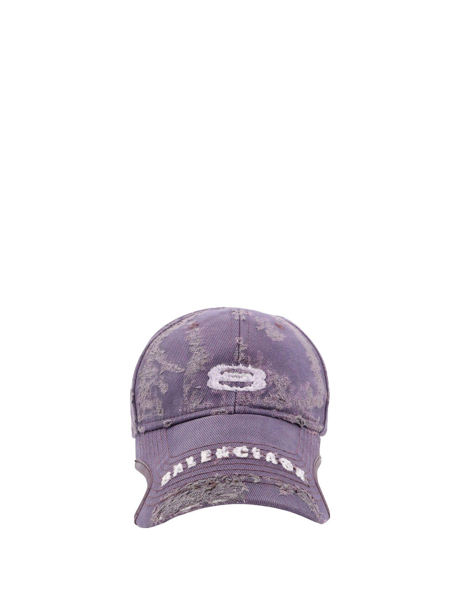 balenciaga purple hat