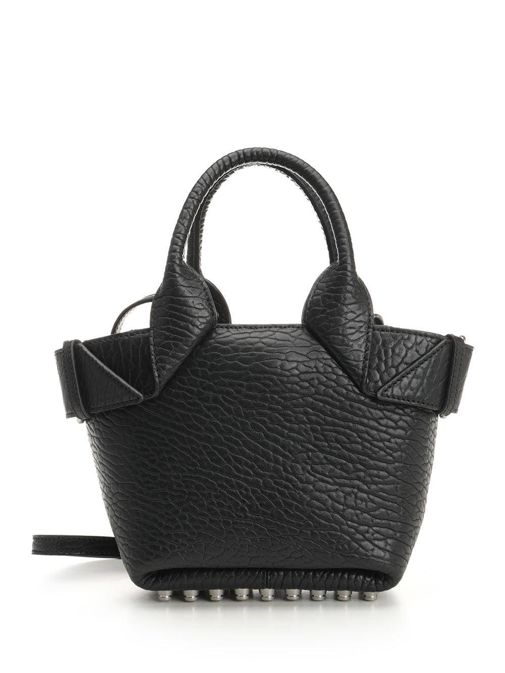 トートバッグ ALEXANDER WANG Women Shoulder Bags 20225T82M 001 BLACK Punch XL Tote Bag in Raffia in BLACK | alexanderwang®