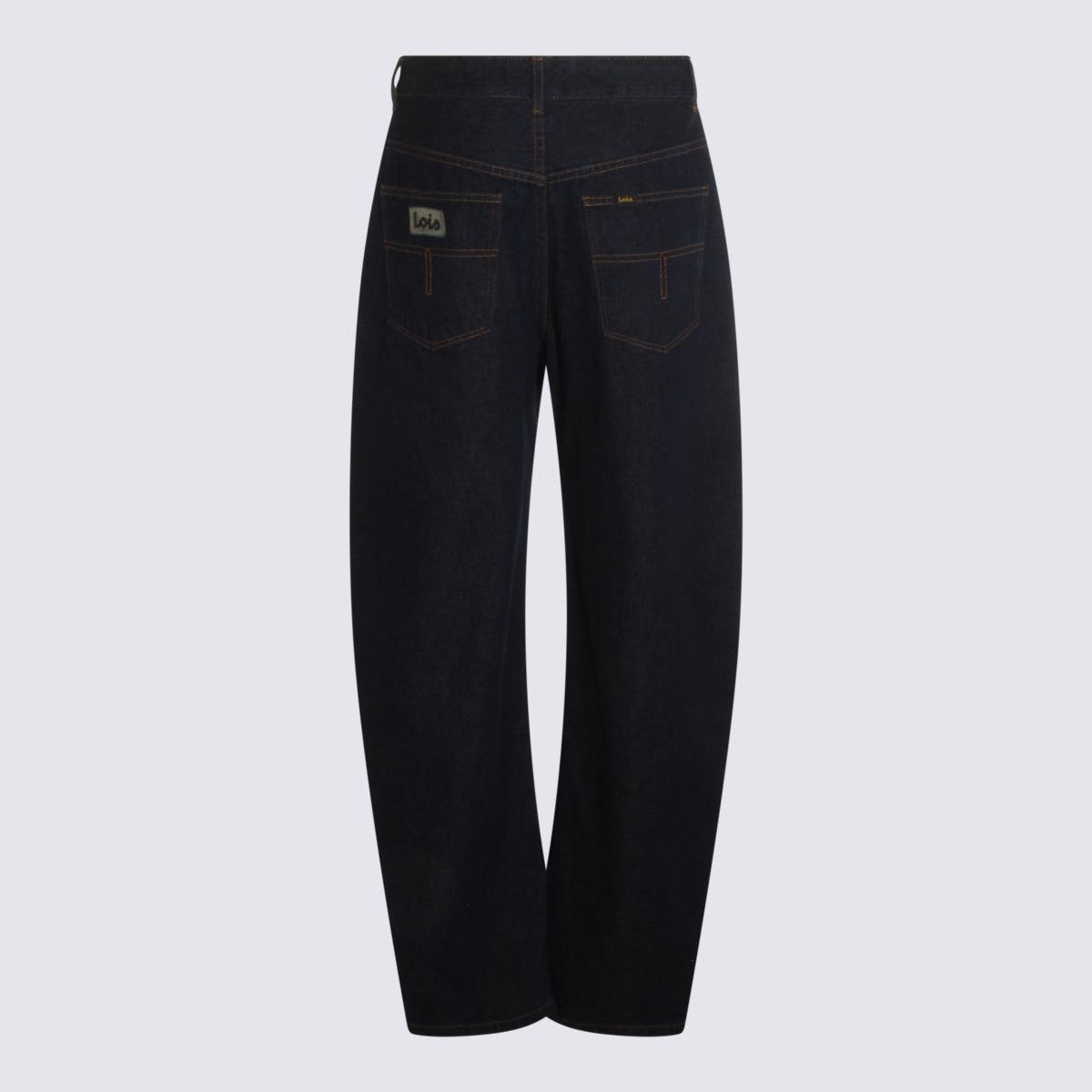デニム・ジーパン LOIS JEANS BLACK DENIM COTTON JEANS Lois Jeans for Women | Online Sale up to 50% off | Lyst
