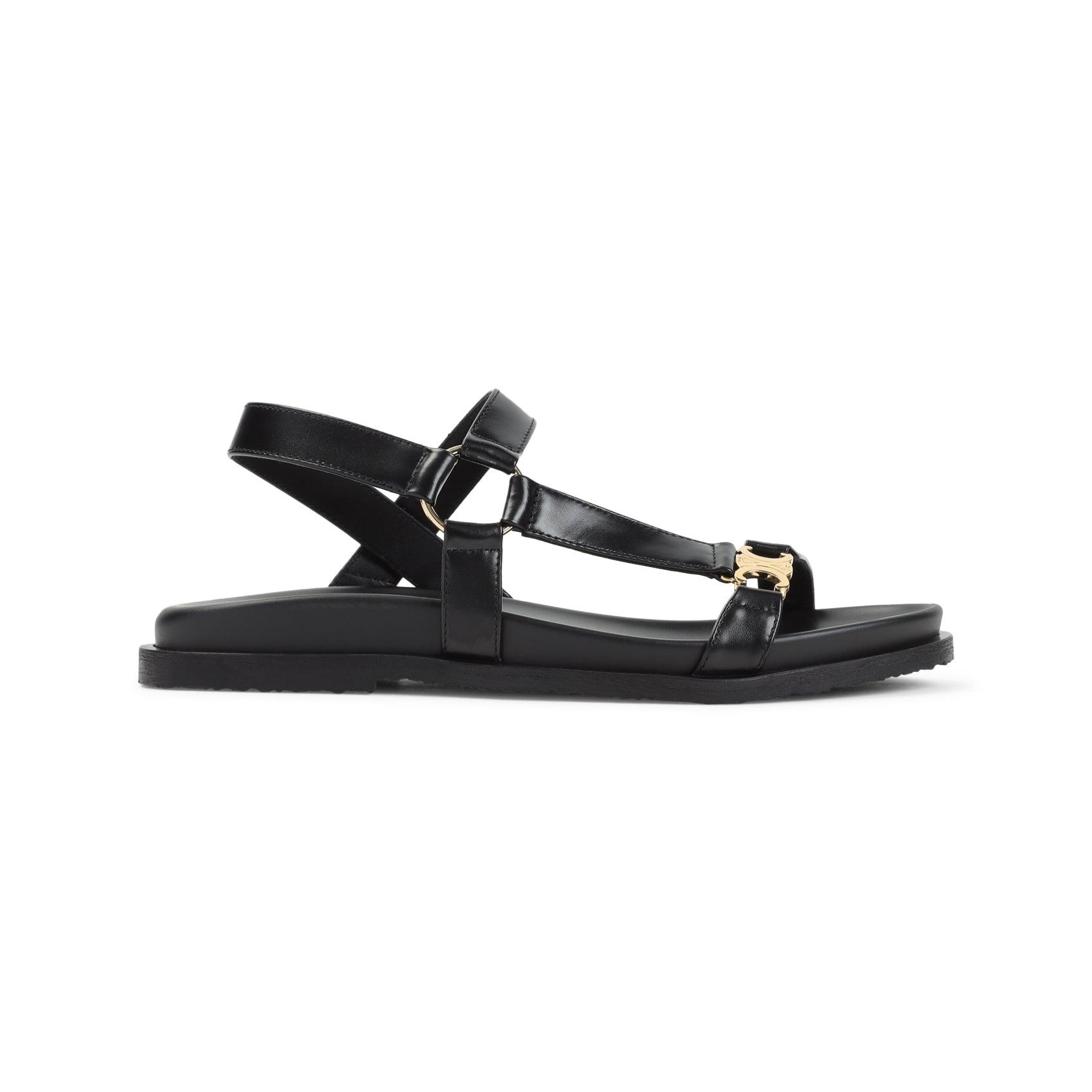 セリーヌ Celine Triomphe 15 Sandals Celine Triomphe 15 Sandals in Black | Lyst