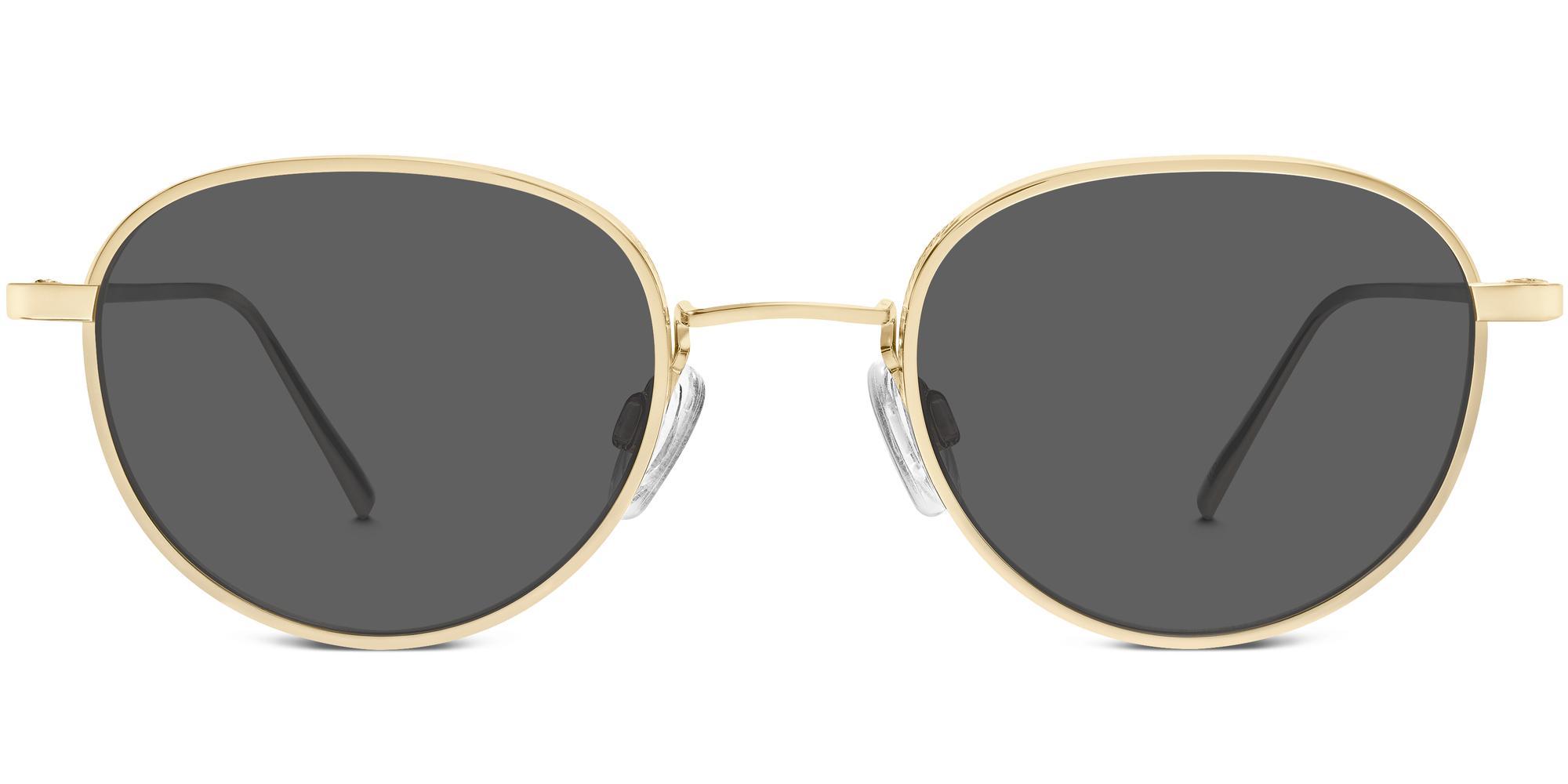 Warby Parker Mercer Sunglasses in Polished Gold (Metallic) for Men | Lyst