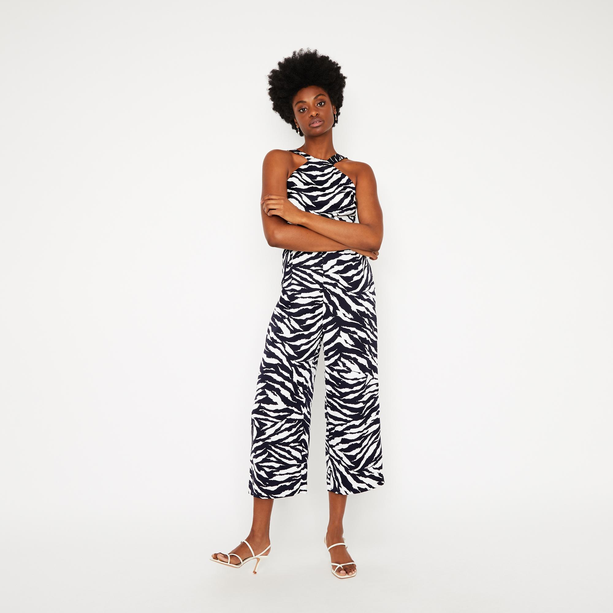 warehouse stripe jumpsuit