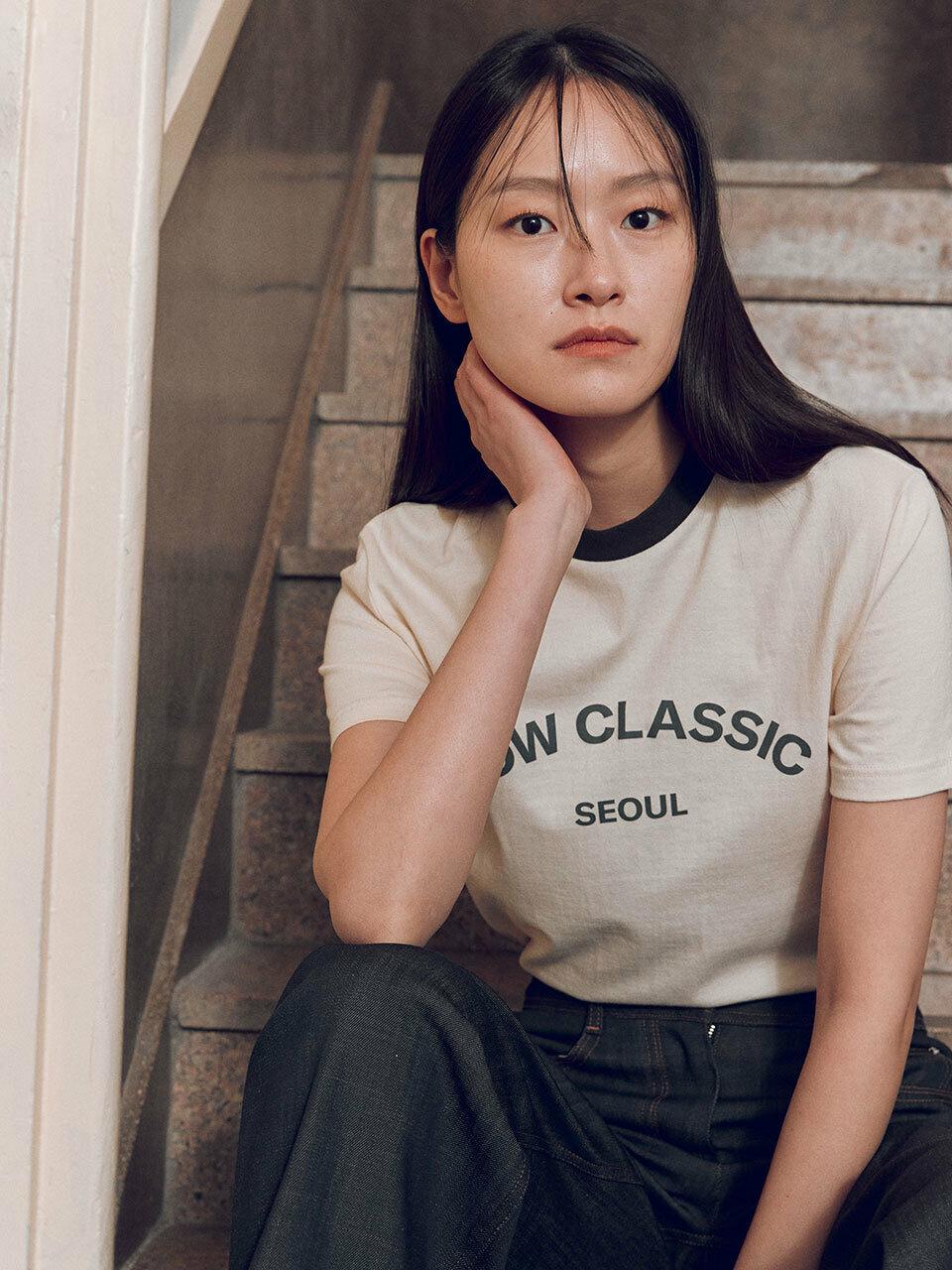 Low Classic Denim Print T-shirt | Lyst