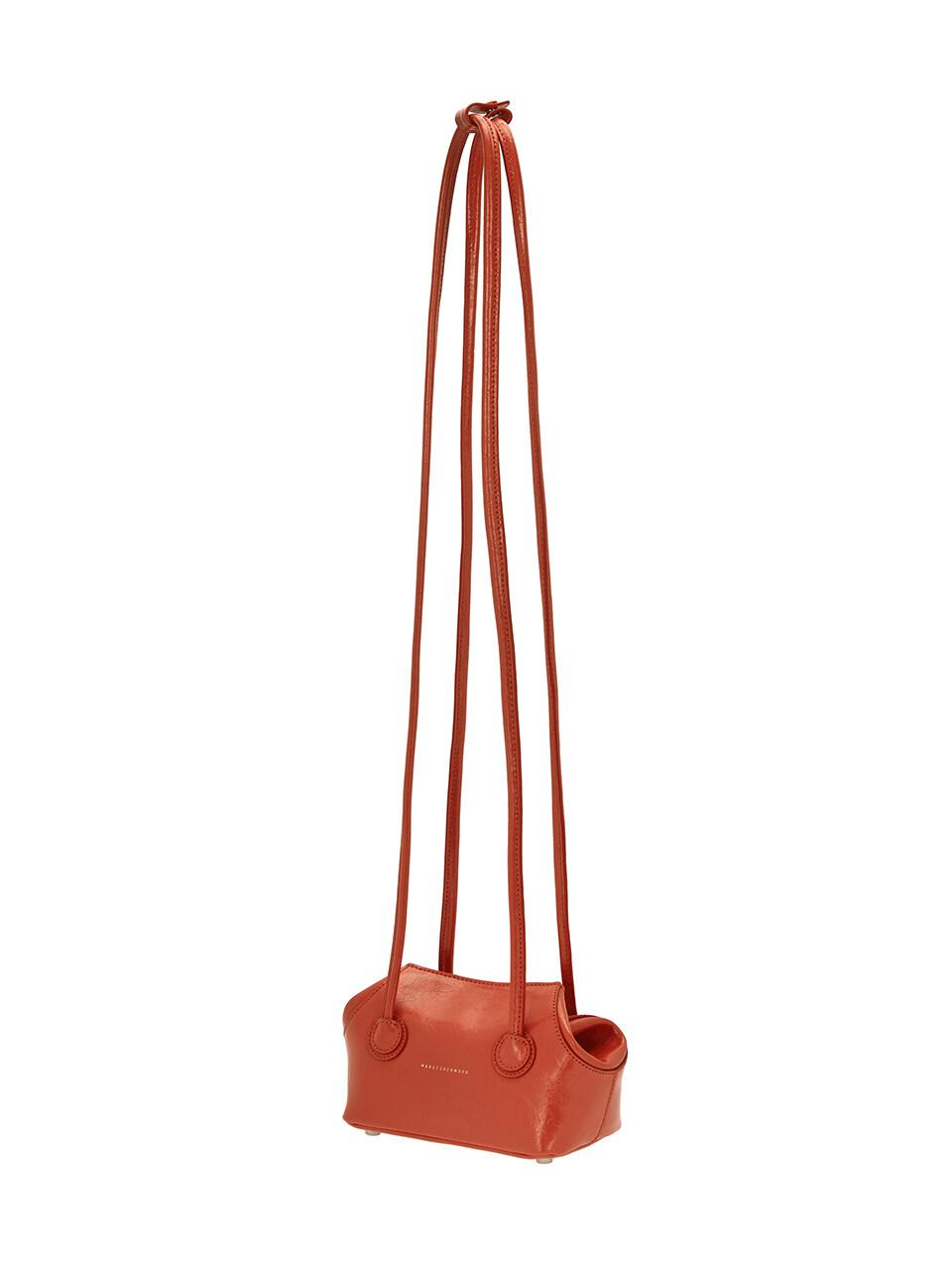 Marge Sherwood Boat Shopper Mini Bag in Red