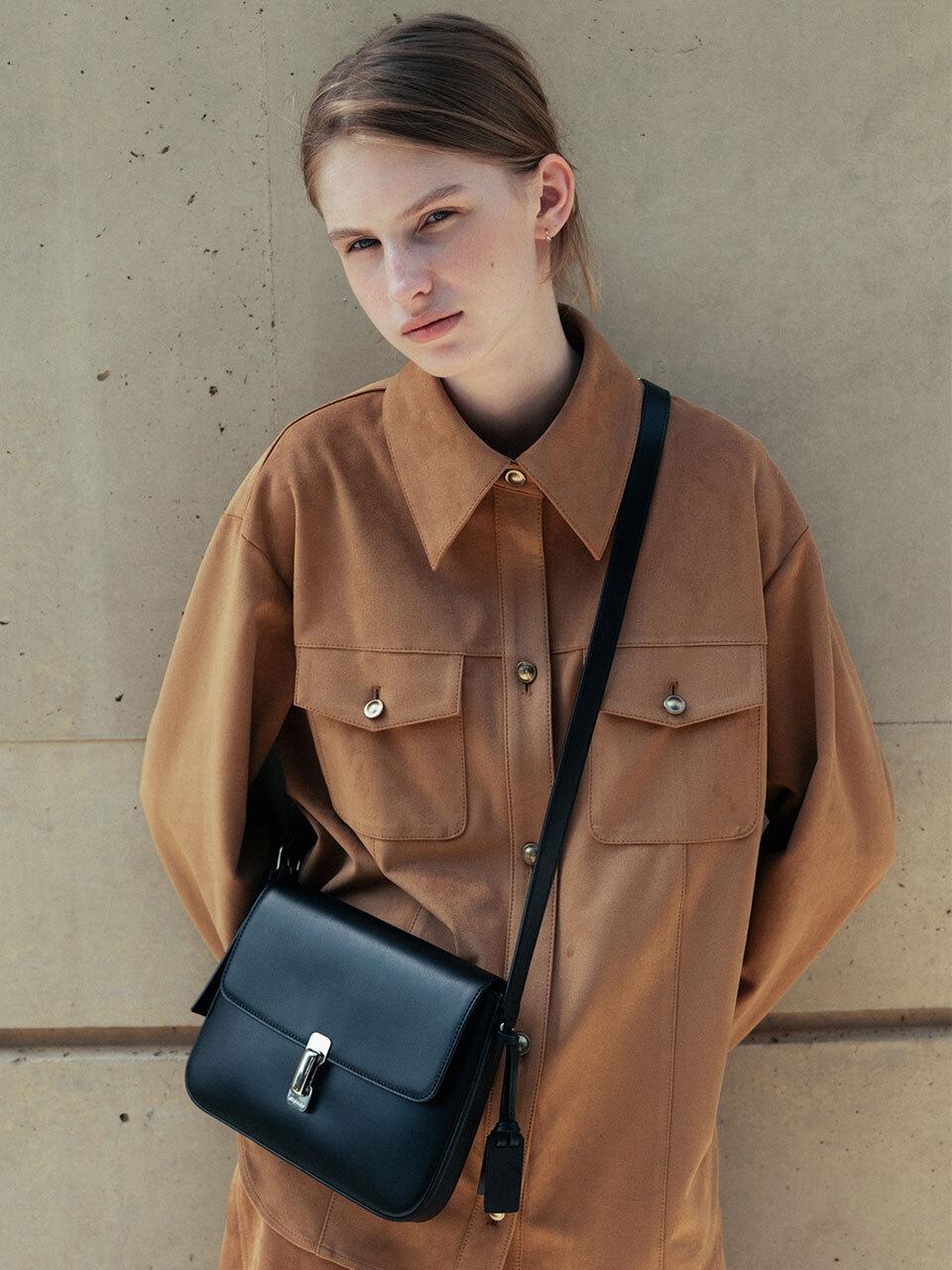 Joy GRYSON Sierra Flap Shoulder Bag by W Concept