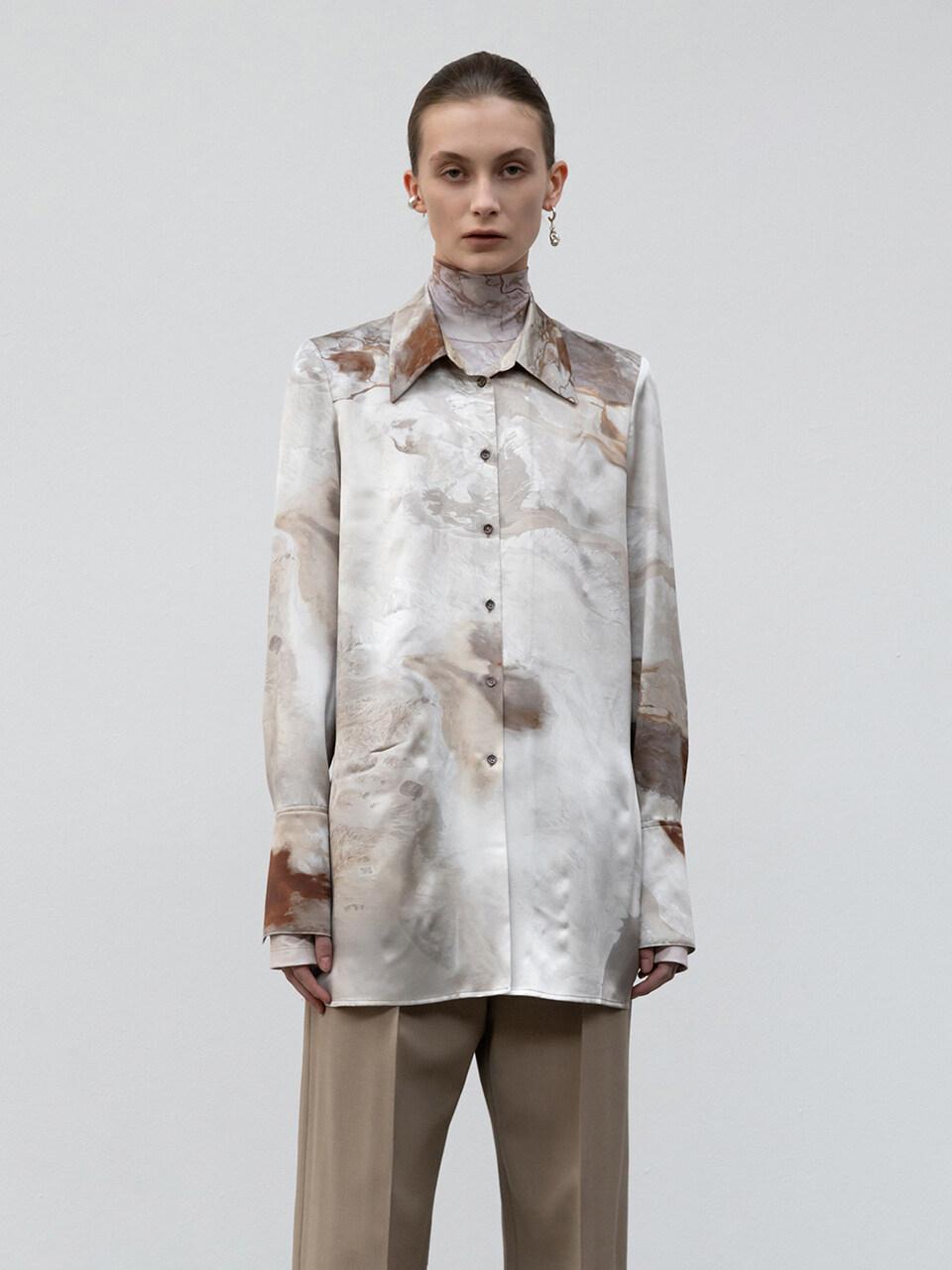 Low Classic Slim Silky Shirt | Lyst
