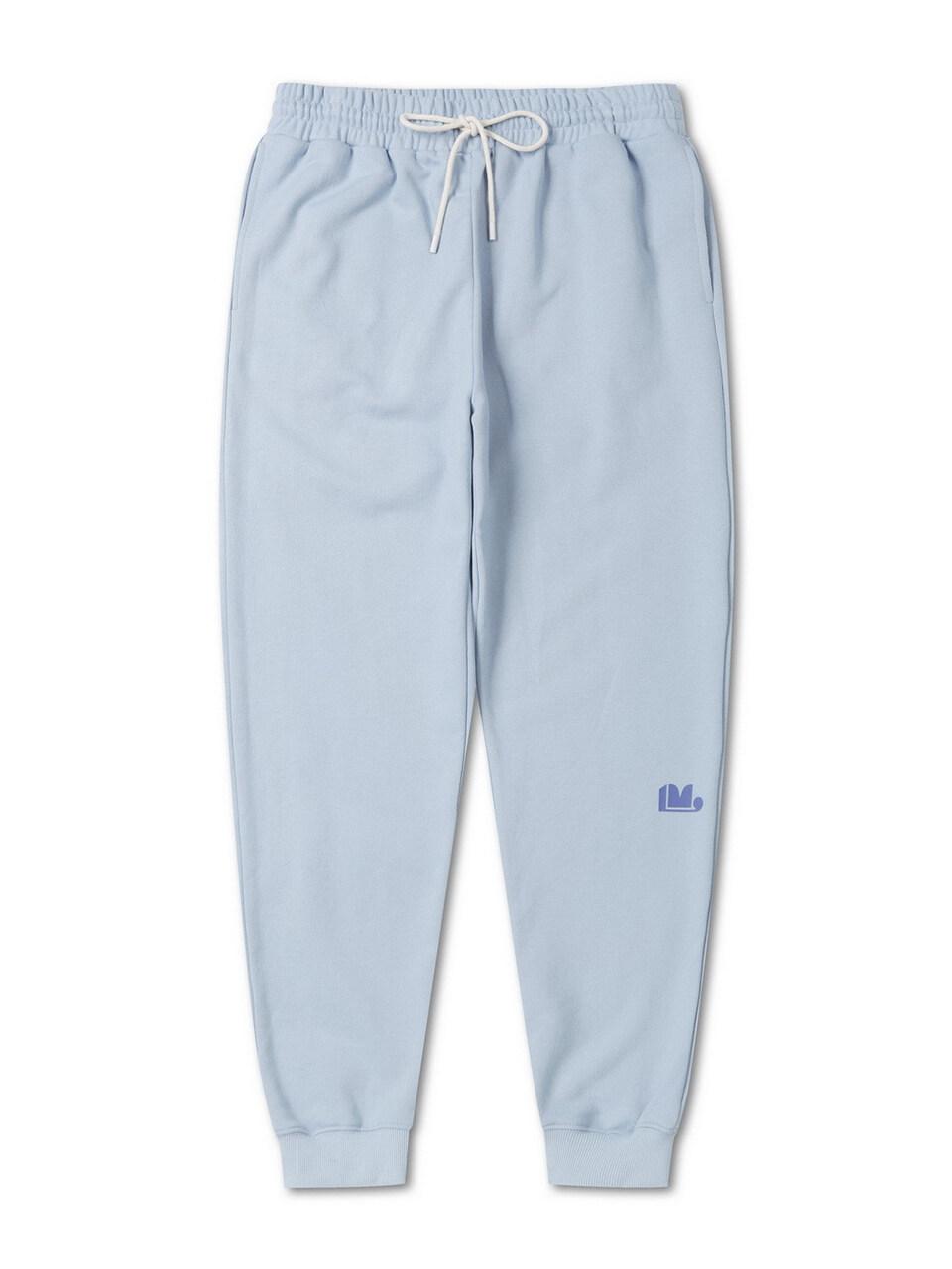 LUCKY MARCHE (qupnx21120bul) Lm Logo jogger Sweat Pant_ in Marine Blue  (Blue) | Lyst