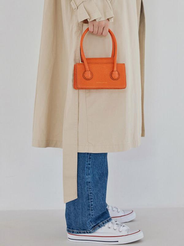 MARGE SHERWOOD Mini Grandma Rolled Leather Bag