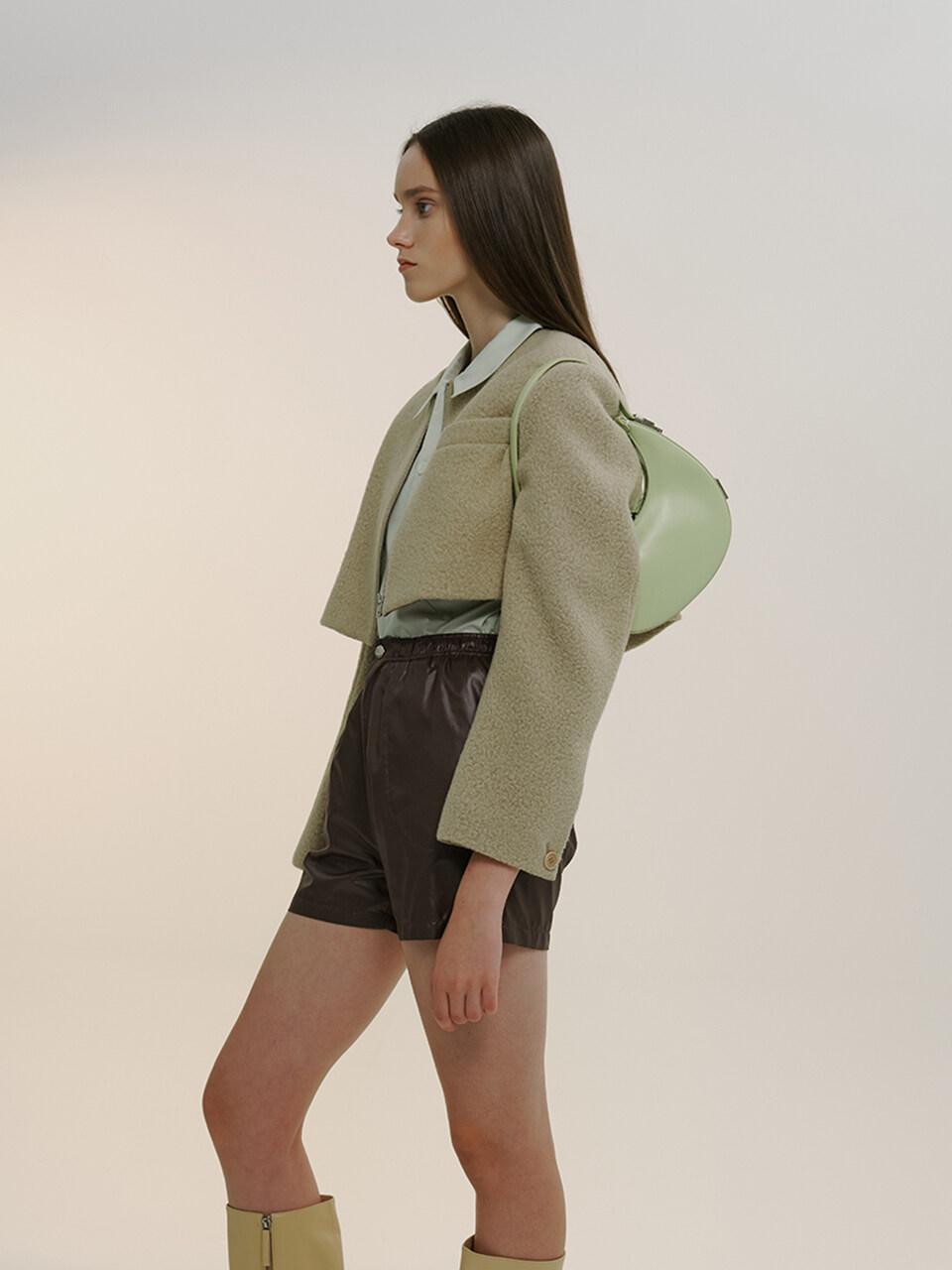 OSOI Toni Mini Shoulder Bag in Green | Lyst