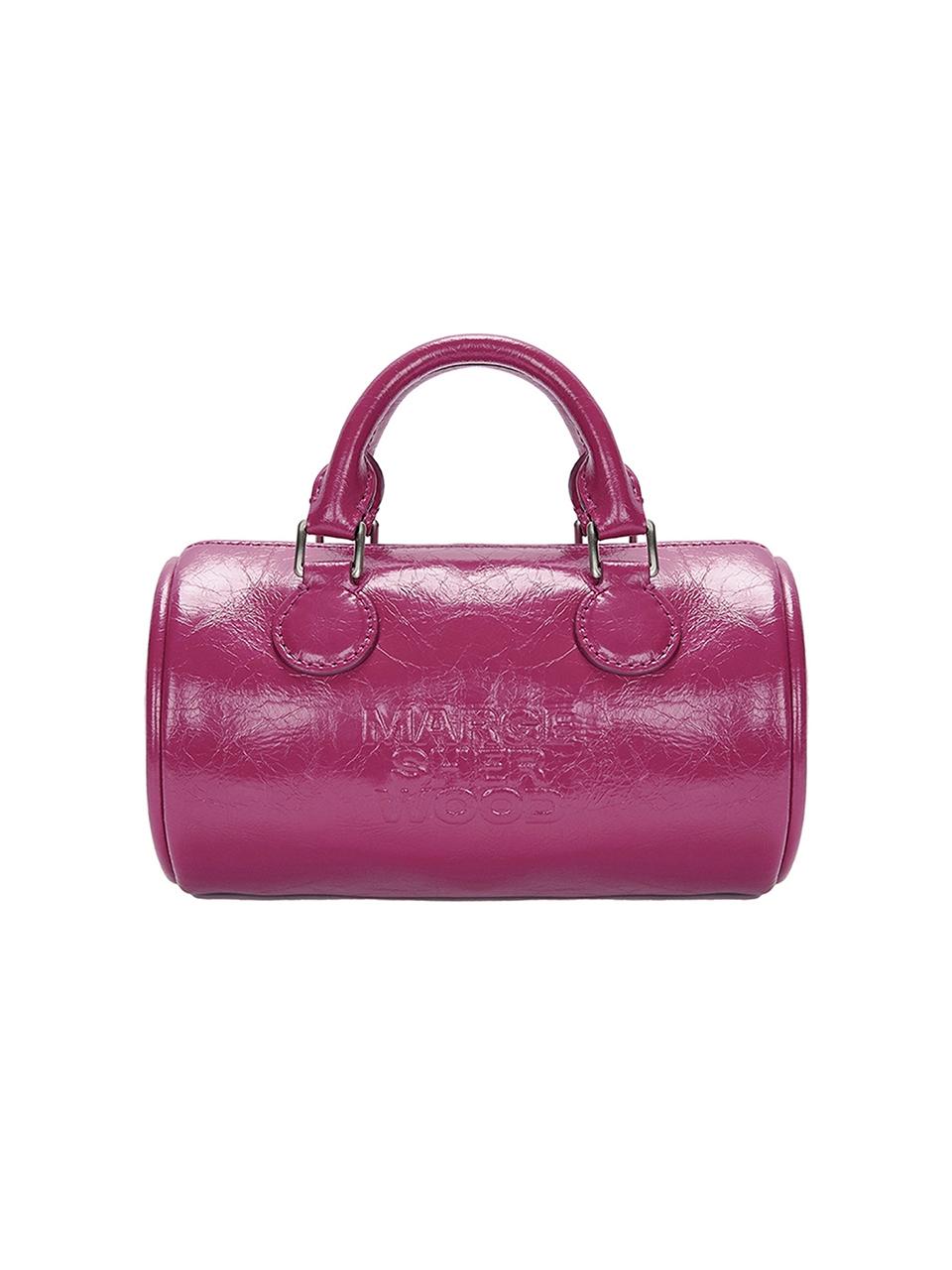 Marge Sherwood: Pink Mini Crinkle Shoulder Bag