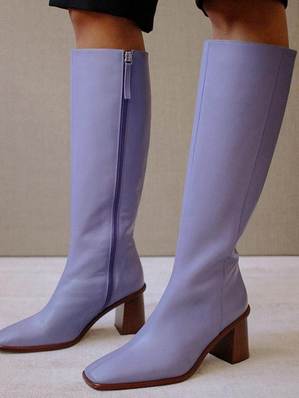 Alohas East Long Boots in Purple | Lyst