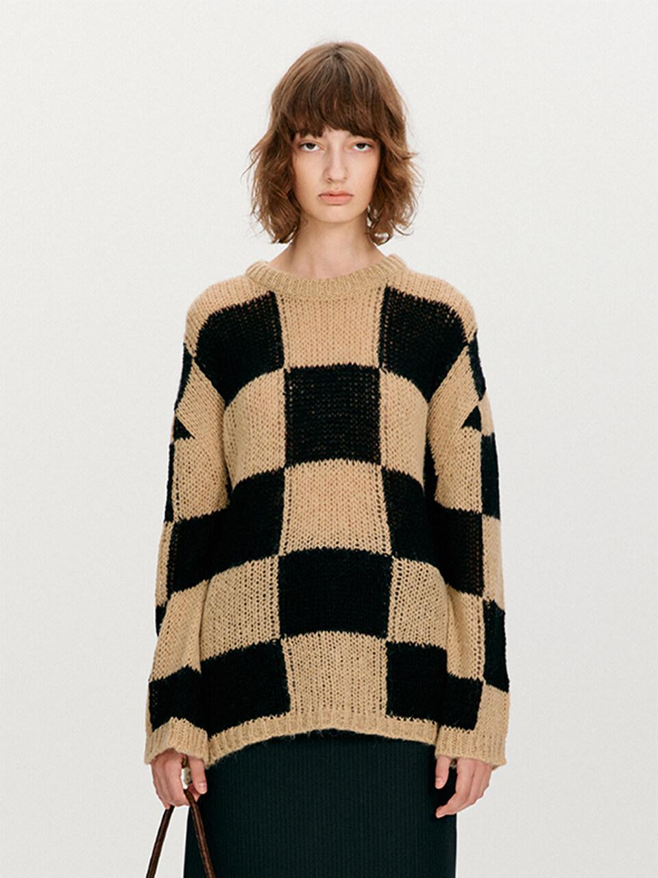 TheOpen Product Wool Blended Checker 
