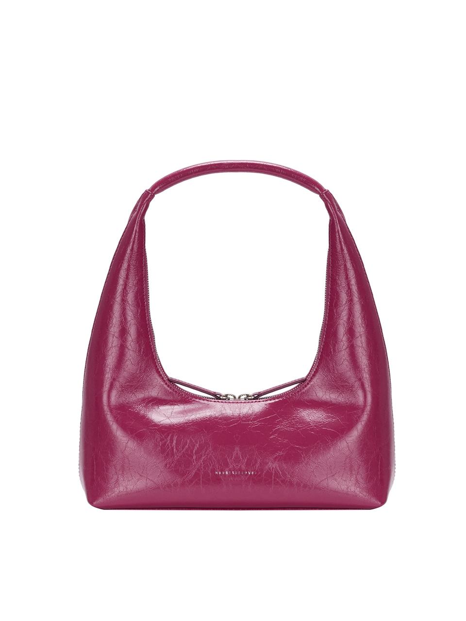 Marge Sherwood: Pink Mini Crinkle Shoulder Bag