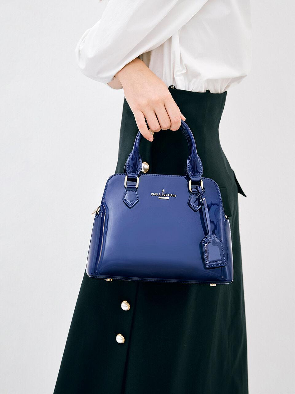 PAULS BOUTIQUE London Leather Portobello Tote Bag in Blue | Lyst