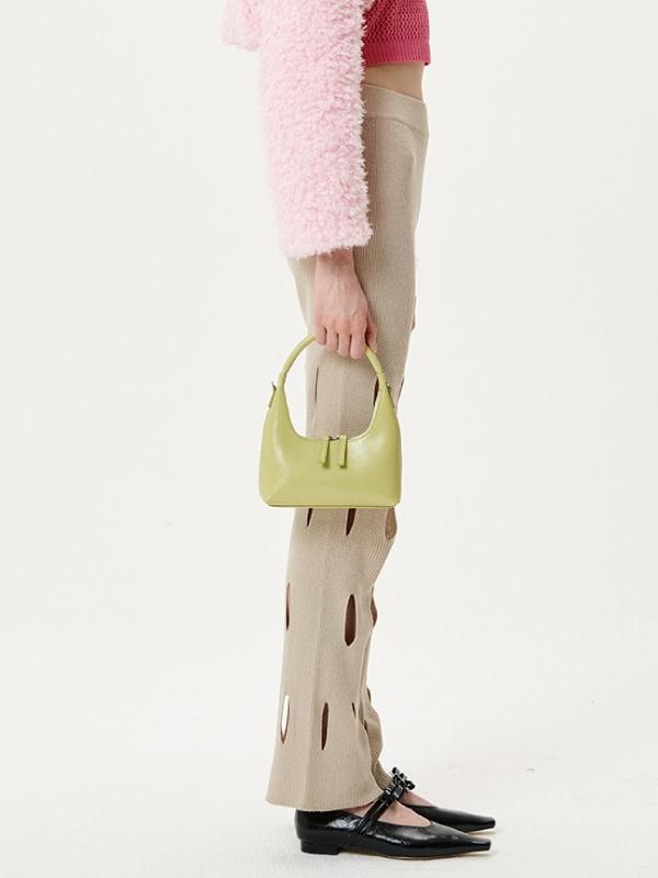 For Sale Crinkle Hobo Shoulder Bag in Pink Marge Sherwood Buy Now