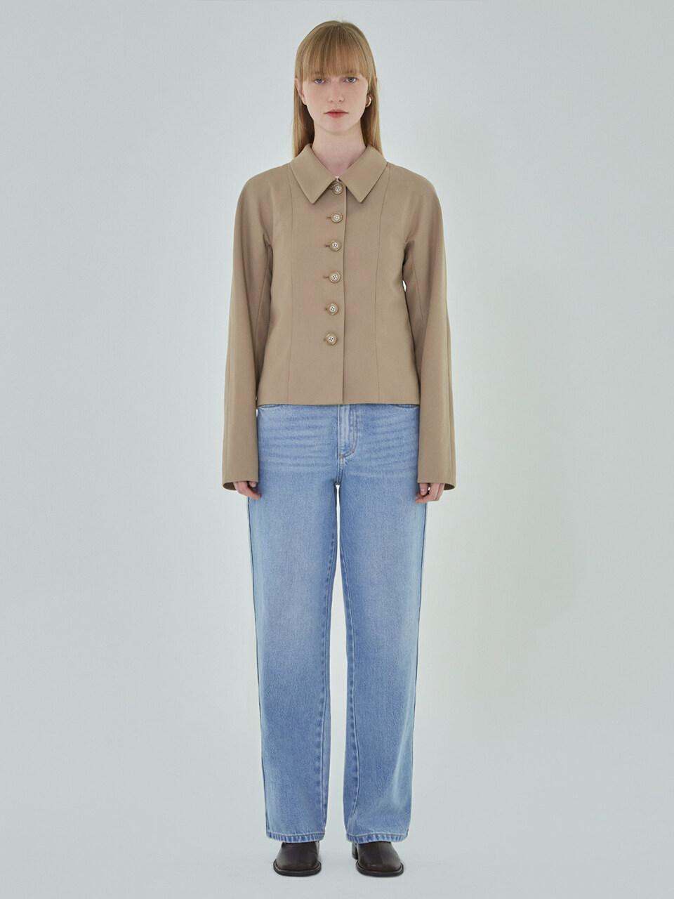 Girbaud W High Straight Denim Pants 