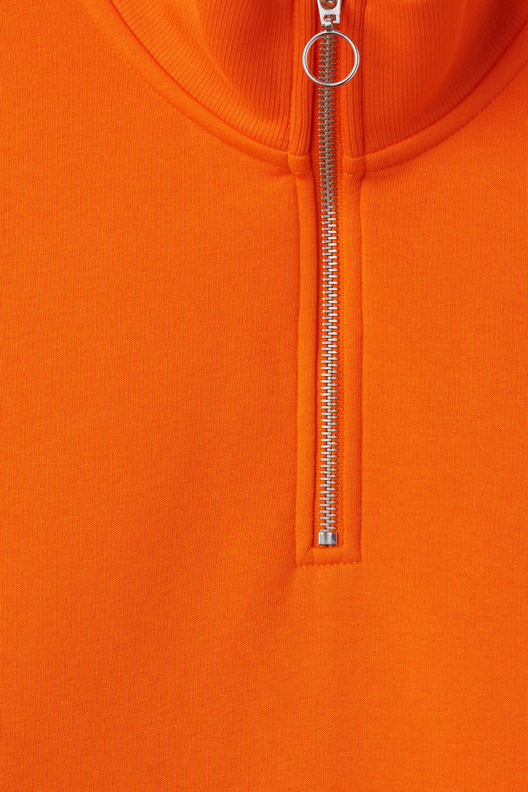weekday martin zip sweatshirt