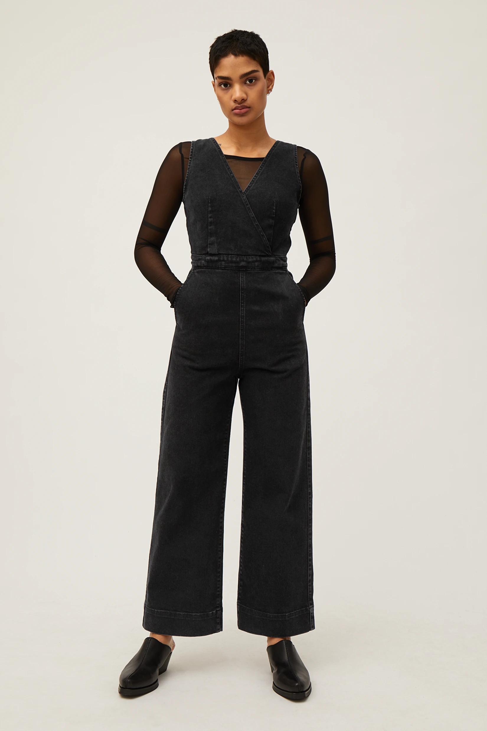 weekday denim jumpsuit