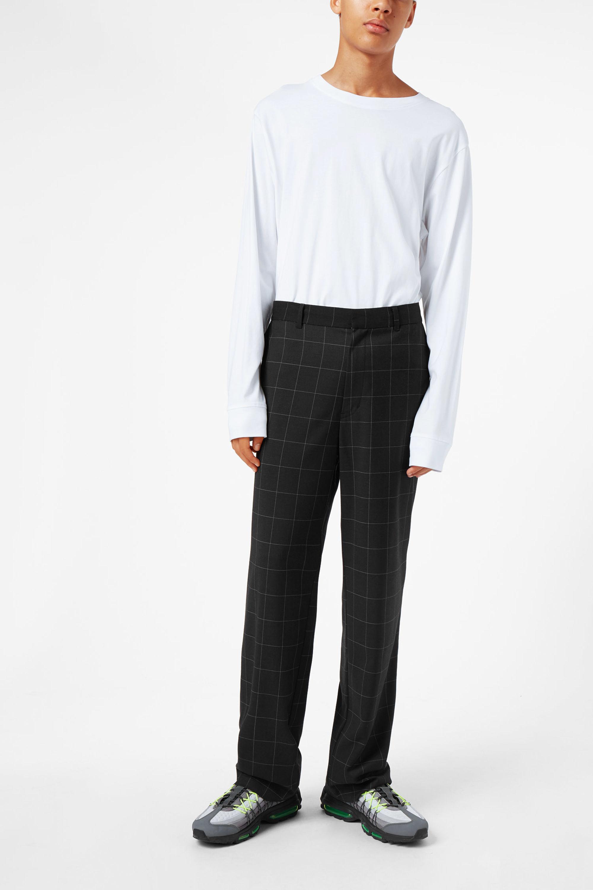 Weekday Synthetic Sala Trousers in 