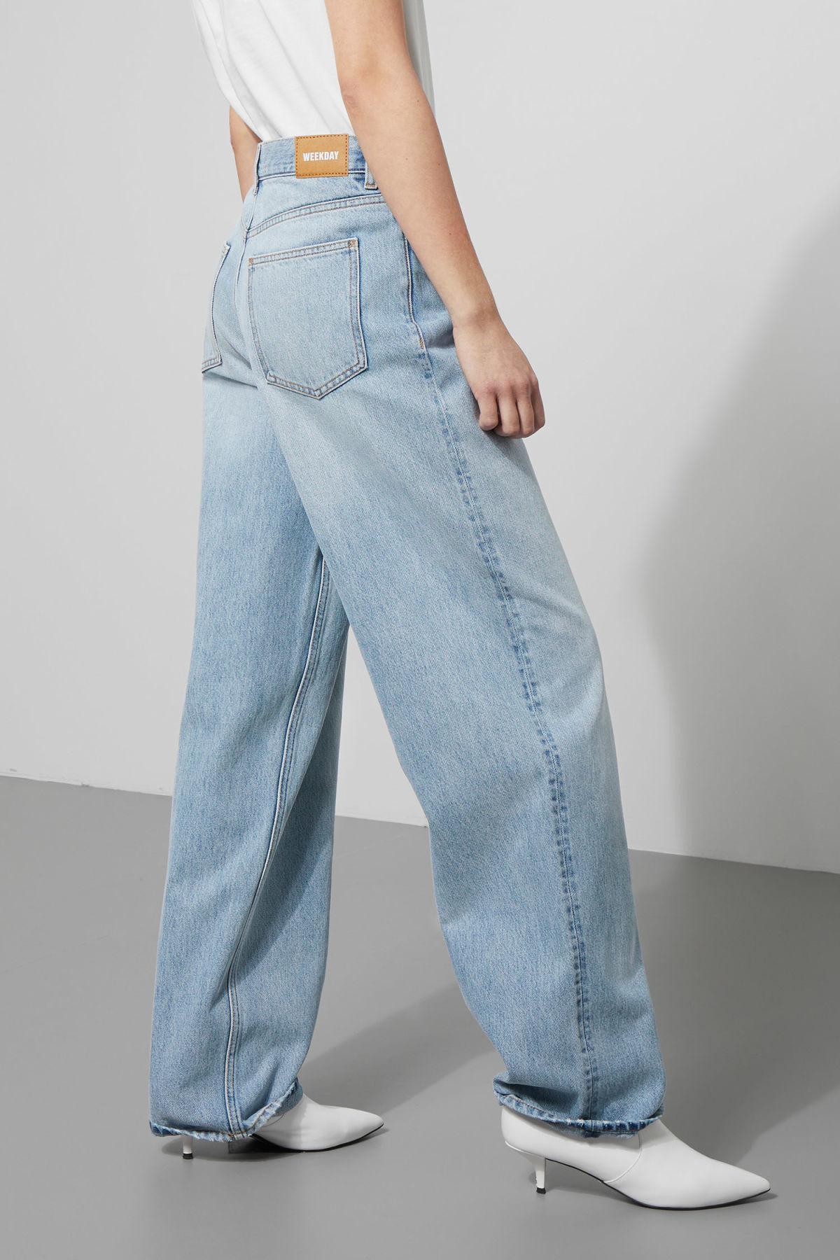 weekday rail miami blue jeans