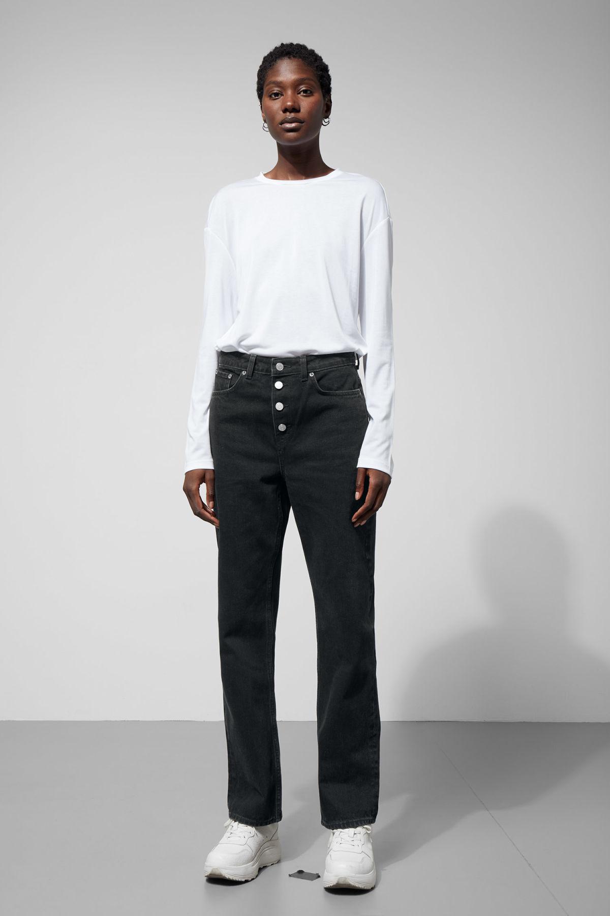 weekday voyage black jeans