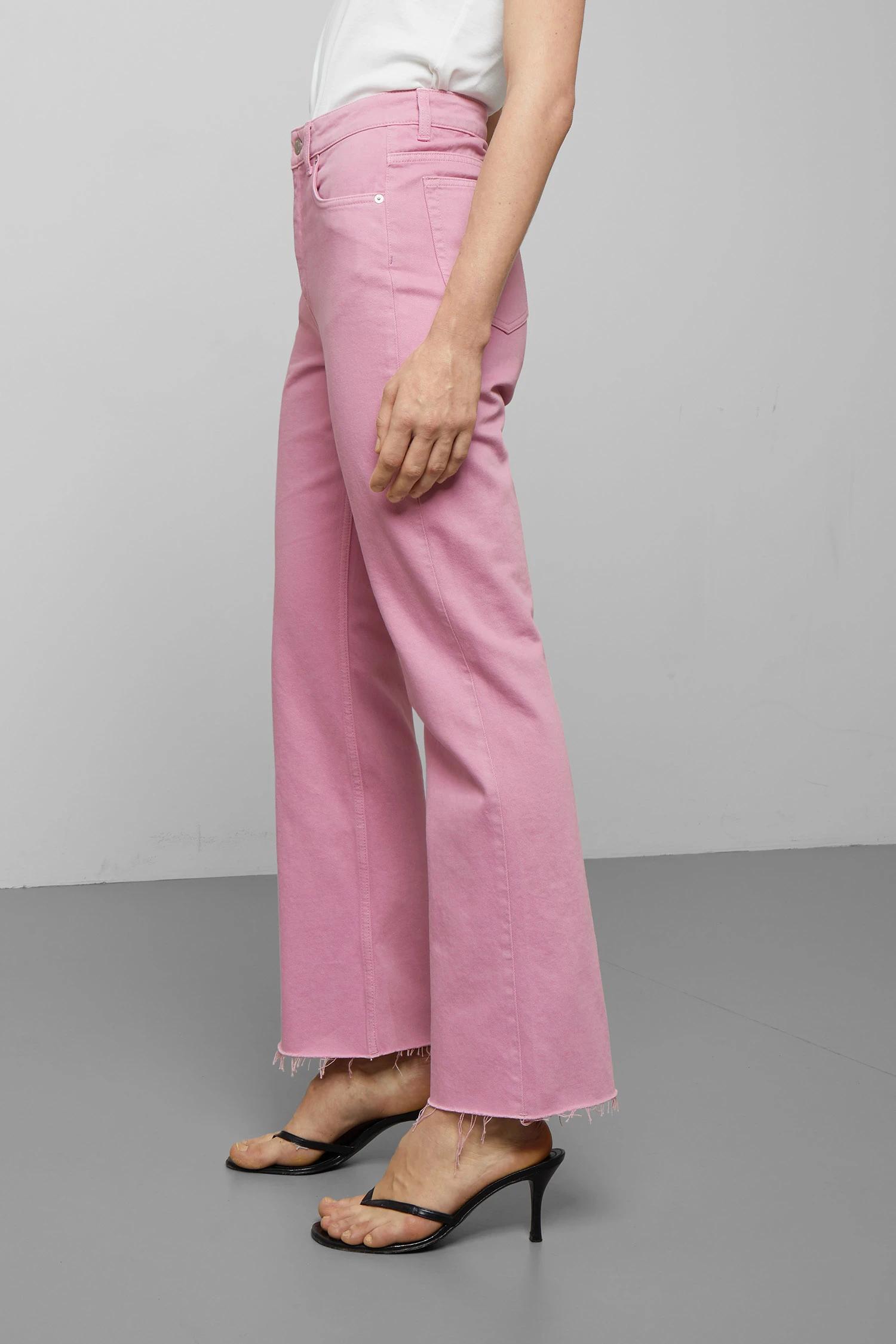weekday pink jeans