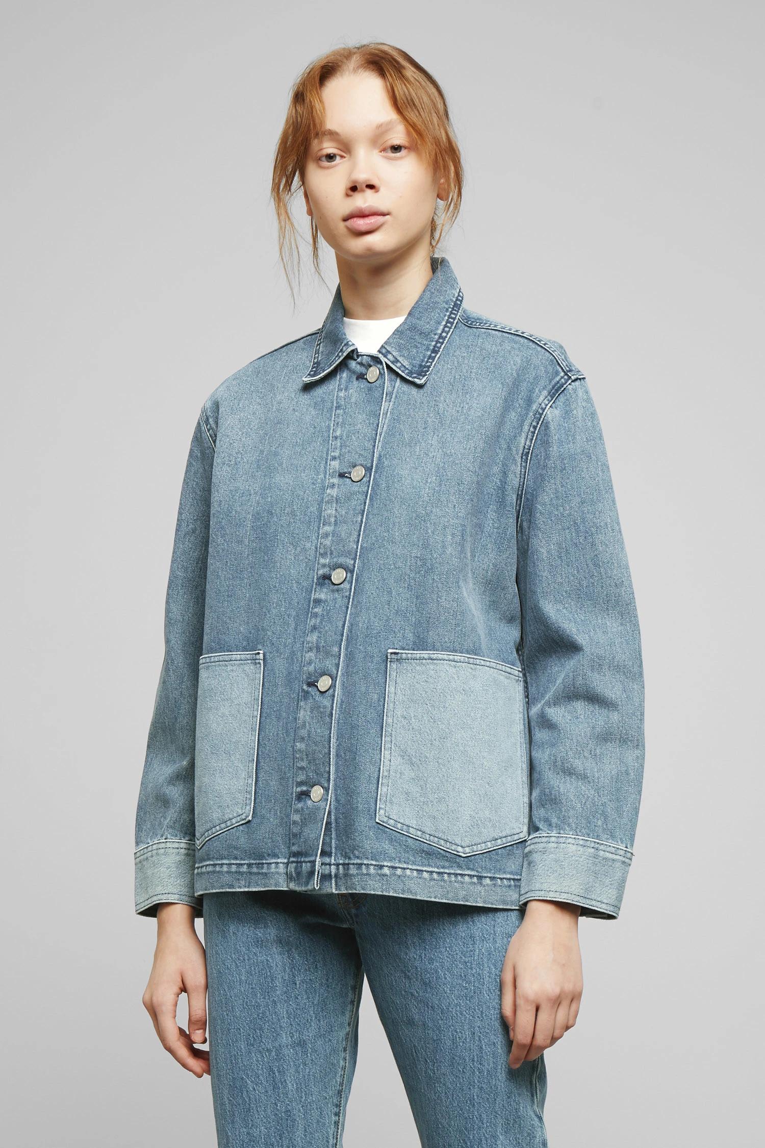 weekday dual denim jacket