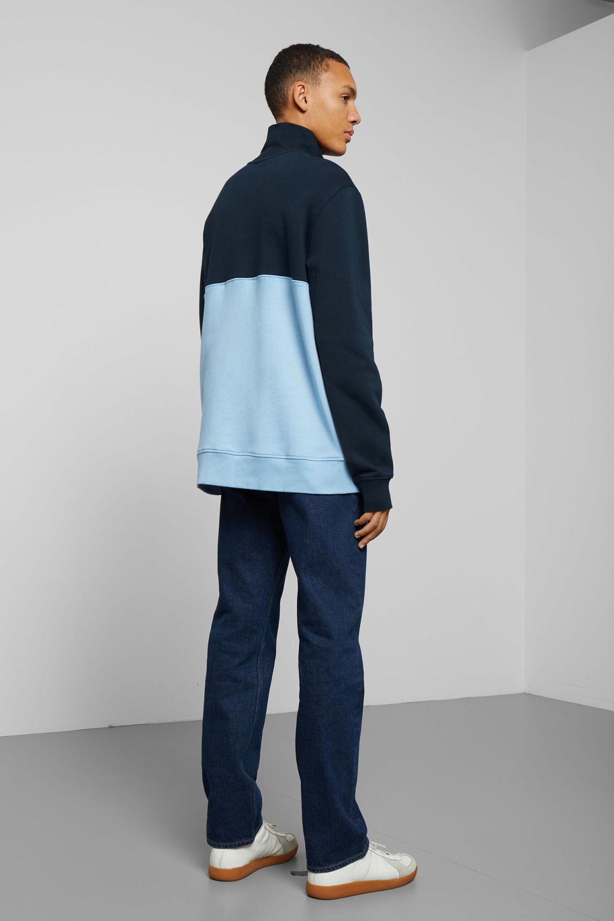 weekday martin zip sweatshirt