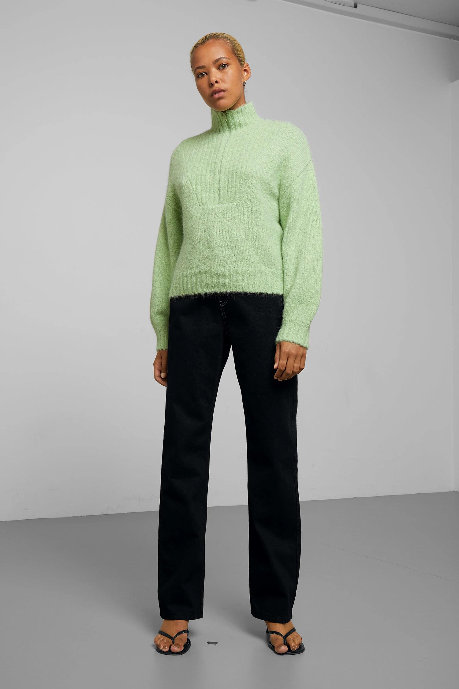 selina zip sweater weekday