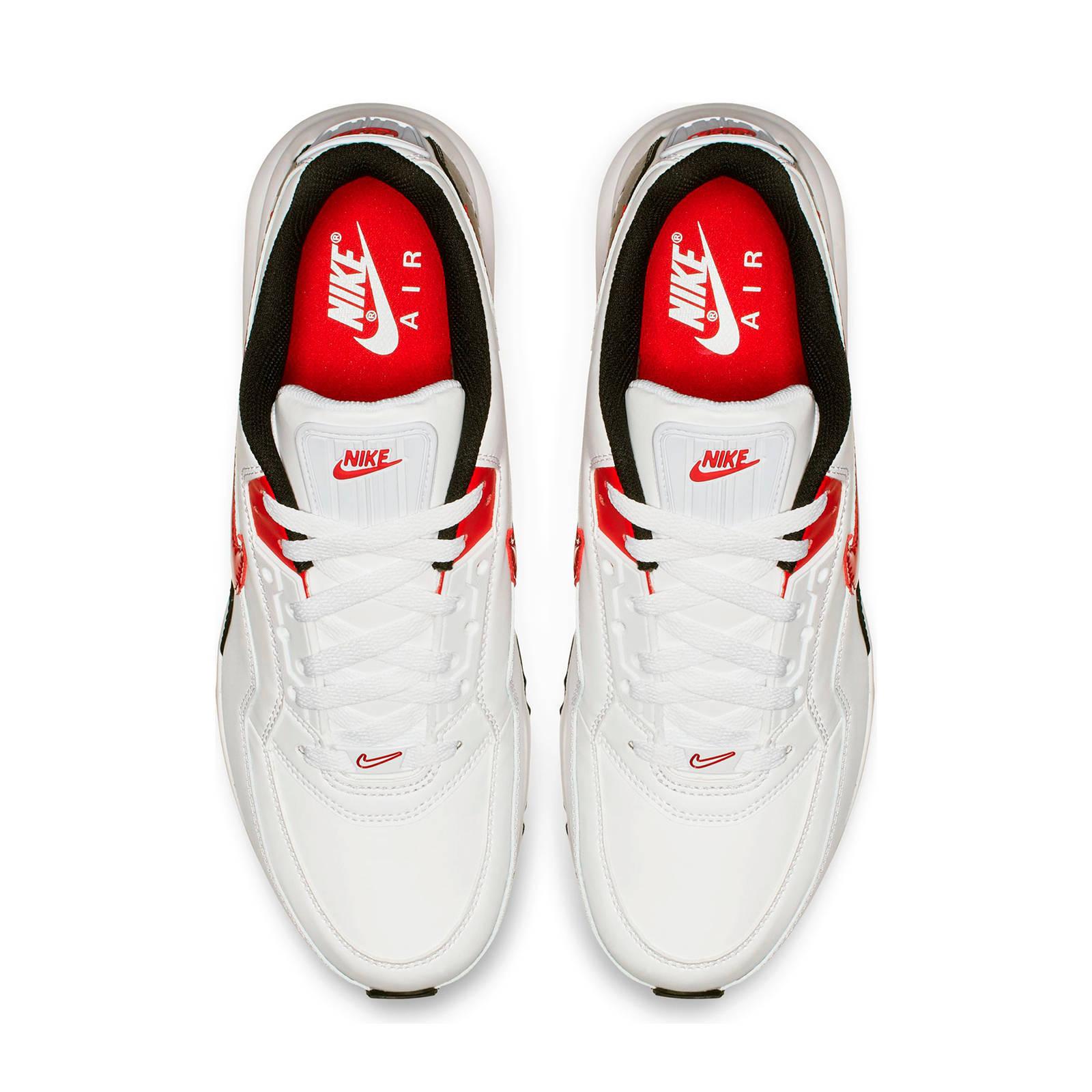 Nike Air Max LTD 3 Heren Sneakers White/Univ Red-Black - Schoenen.nl