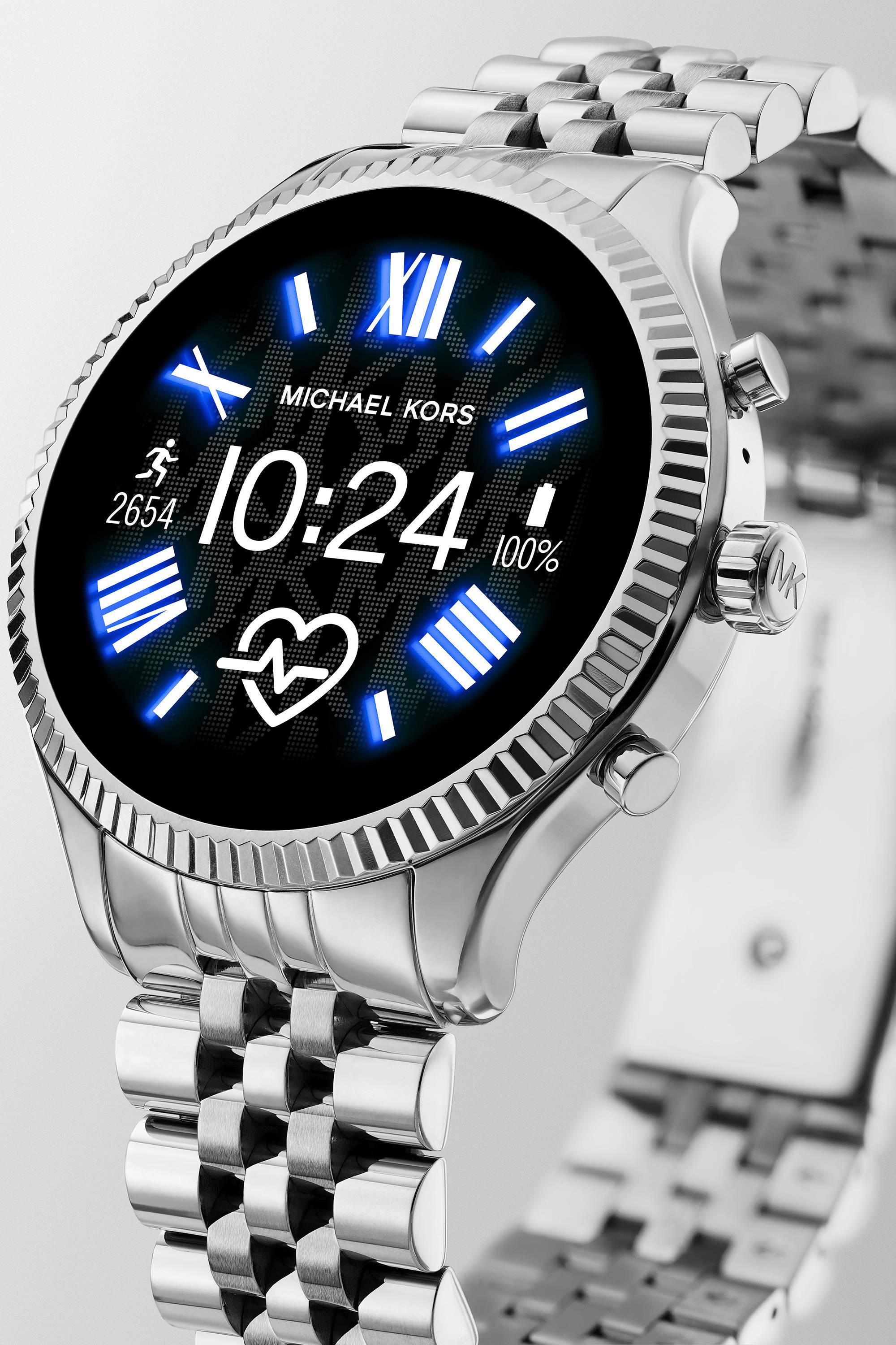 Michael Kors Lexington 2 Gen 5 Dames Display Smartwatch Mkt5077 in het  Metallic - Lyst