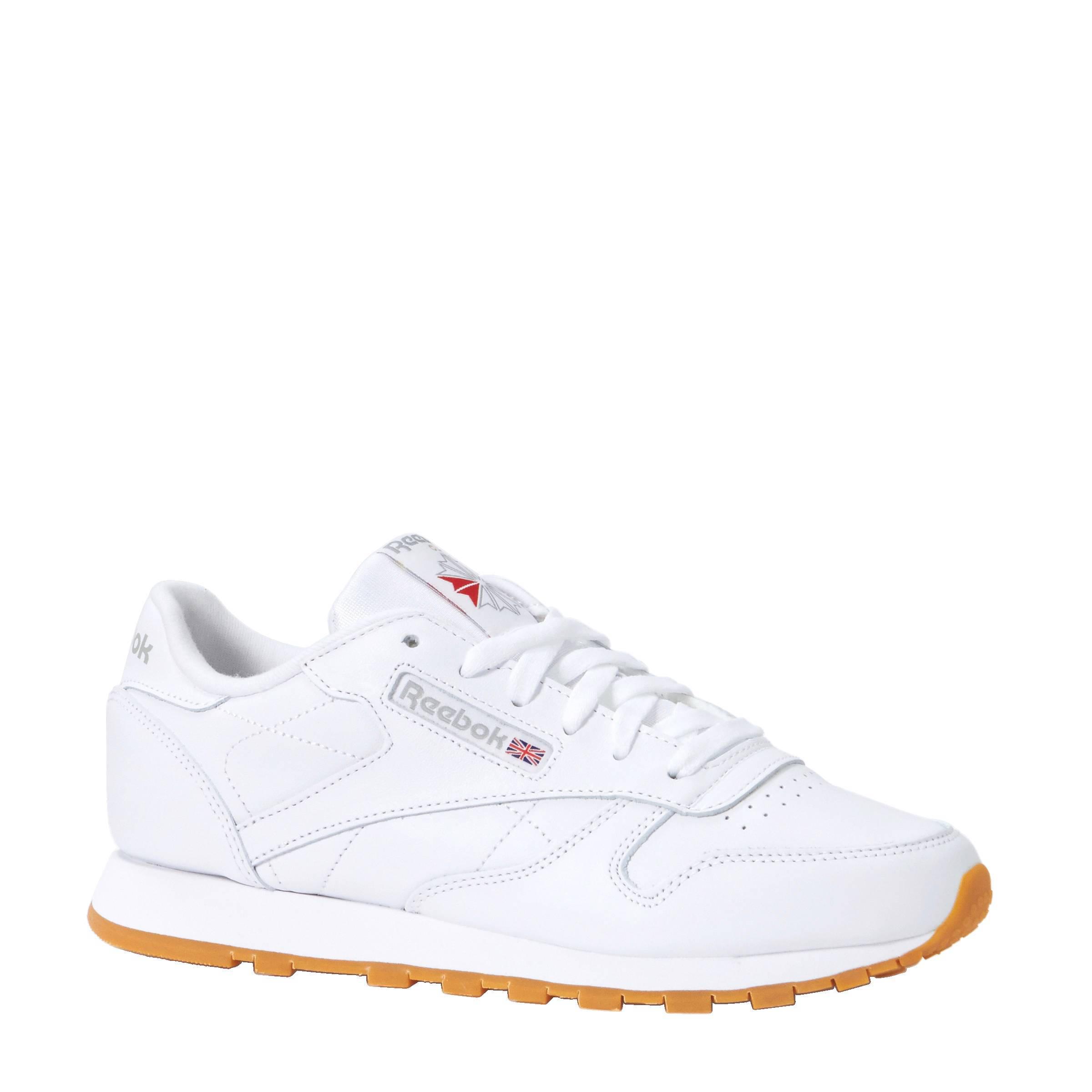 Reebok Classic Sneakers Wit in het Wit - Lyst