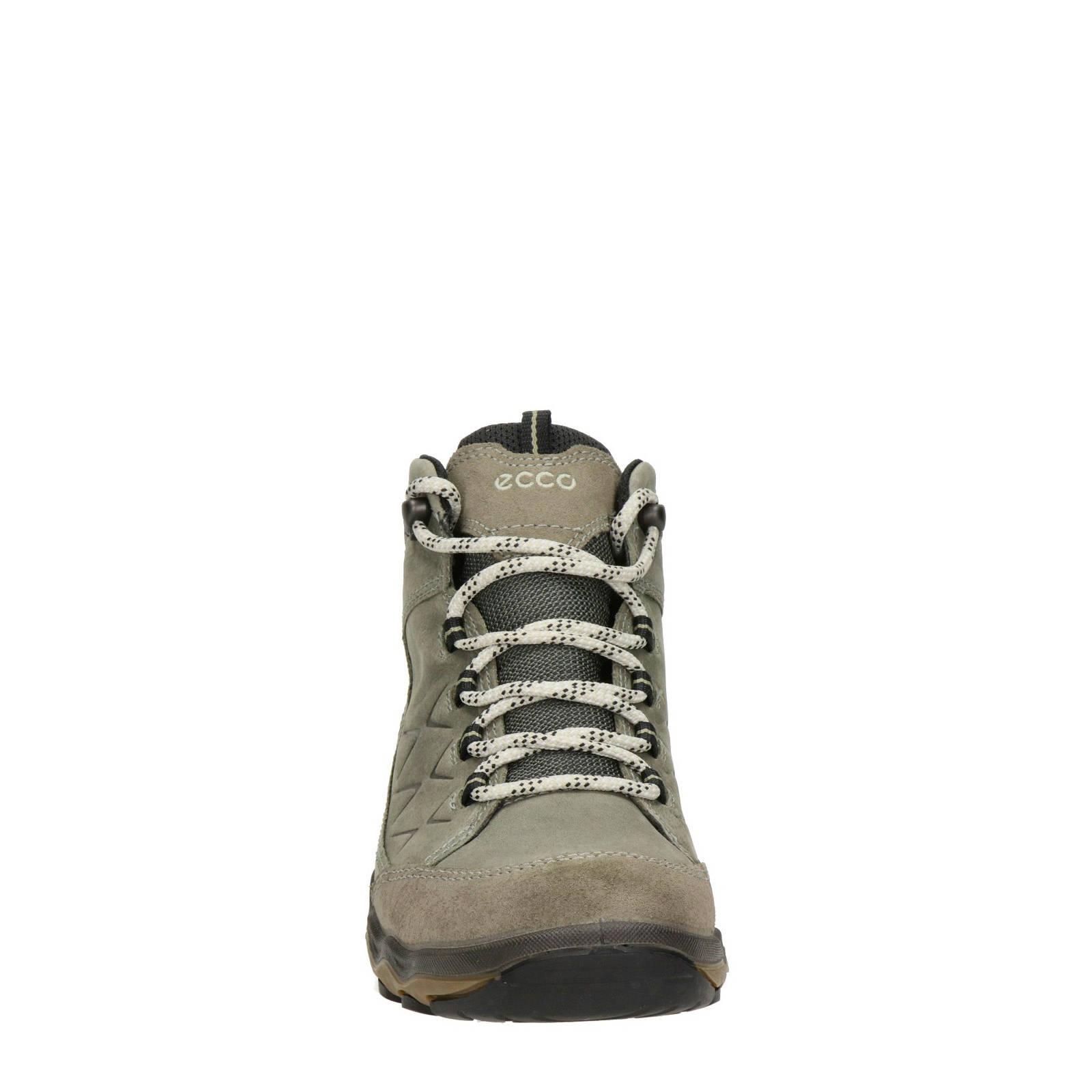 Ecco Rubber Ulterra Nubuck Wandelschoenen in het Grijs - Lyst
