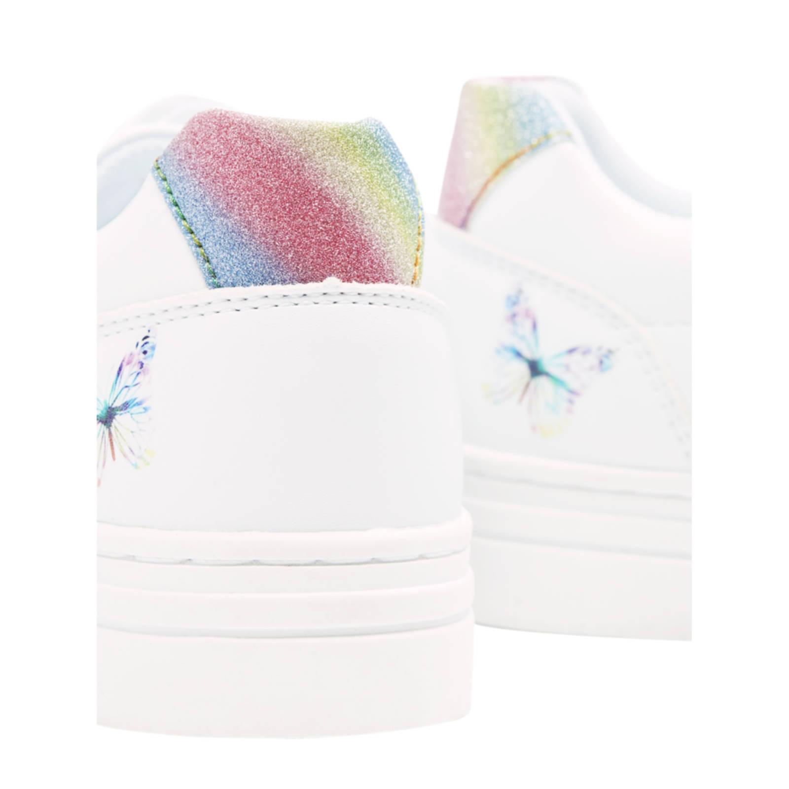 graceland Rubber Sneakers Met Dierenprint Wit in het Wit - Lyst