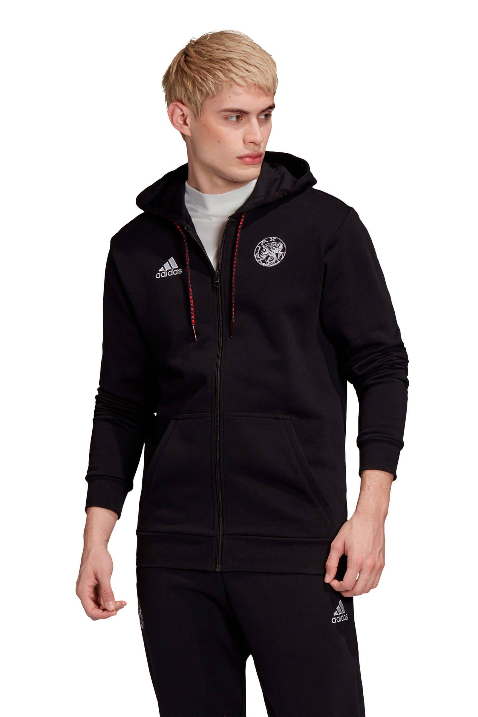 adidas Senior Ajax Vest in het Zwart voor heren - Lyst