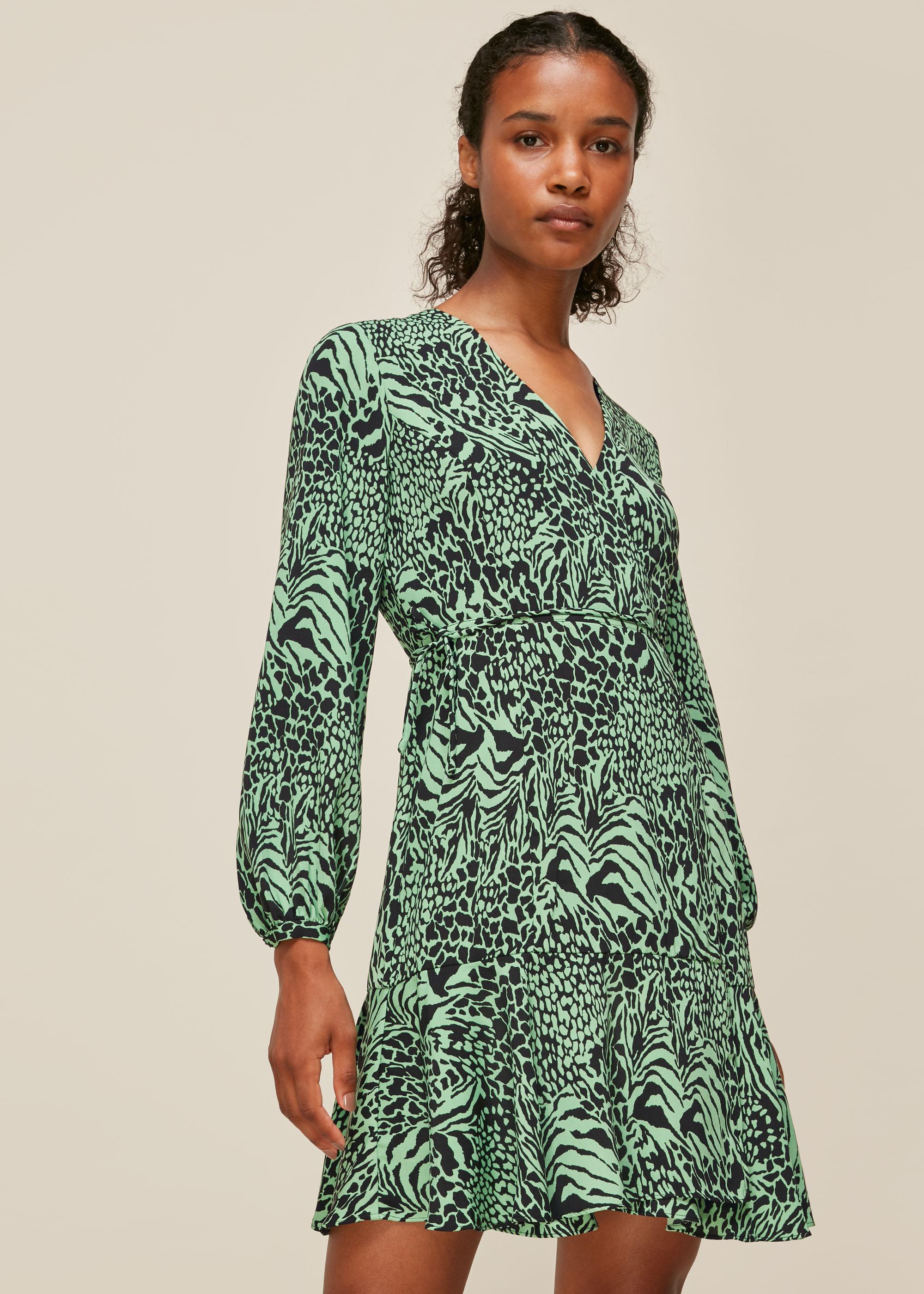 Whistles wrap best sale dress