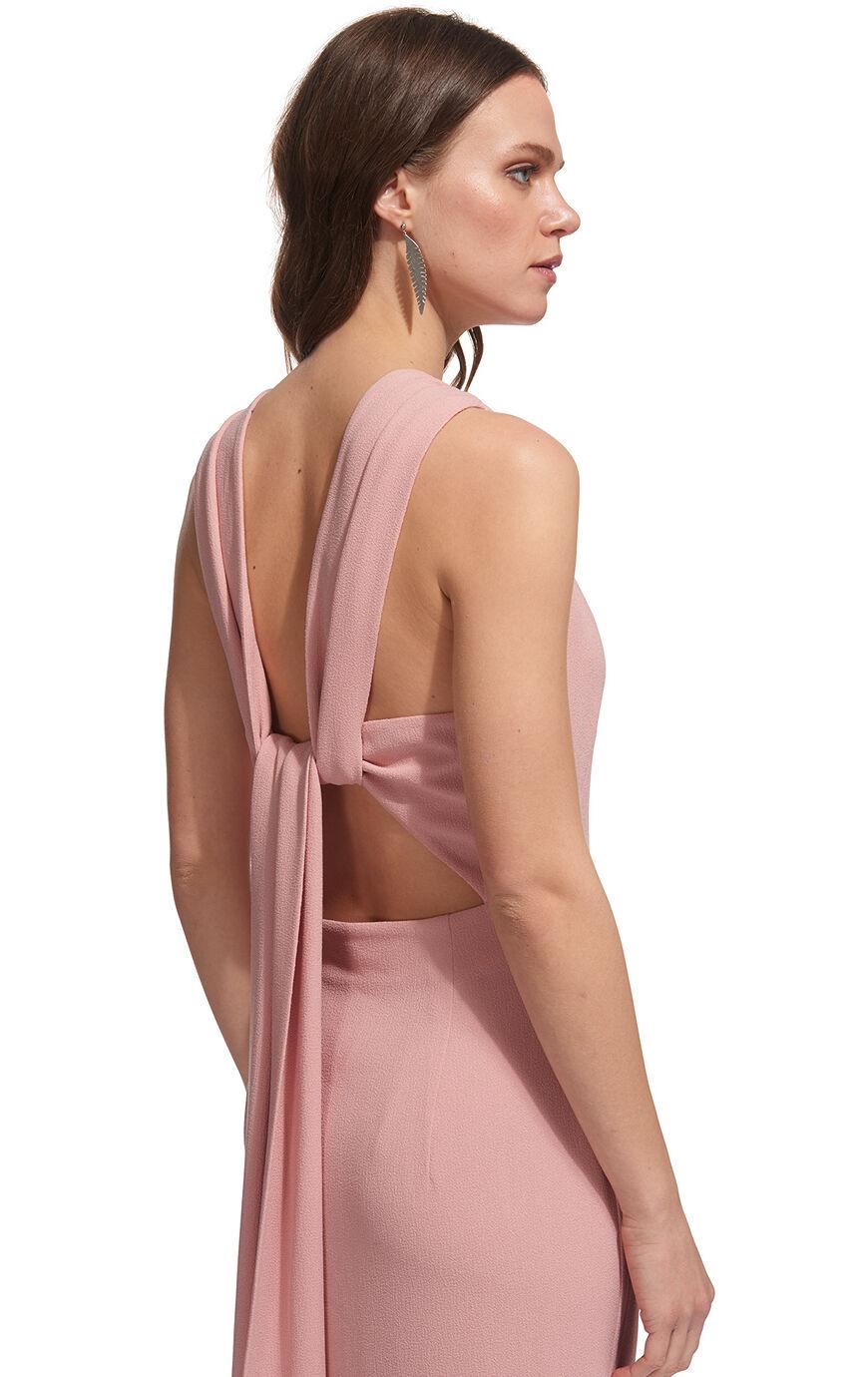 whistles tie back maxi dress