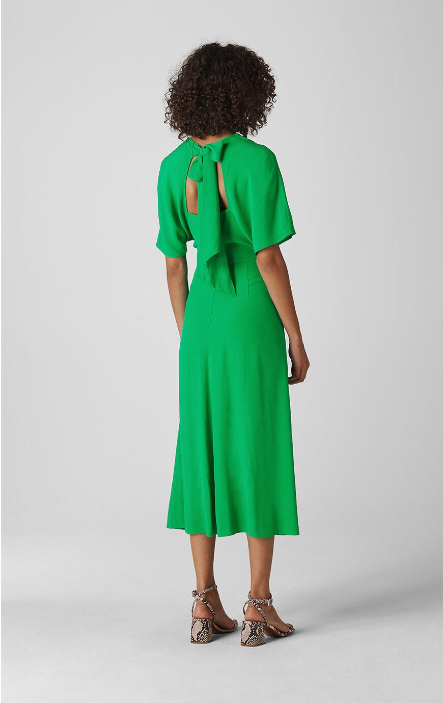 Whistles Synthetic Zelena Dress in Green Lyst