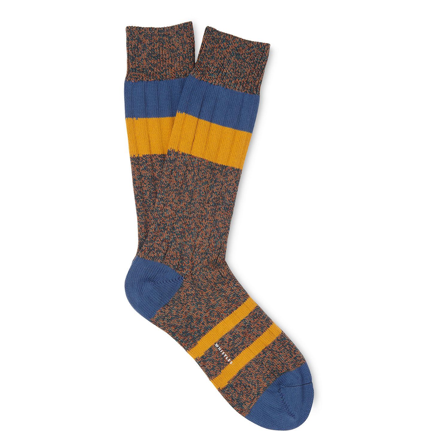 Whistles Stripe Cotton-blend Socks for Men - Lyst