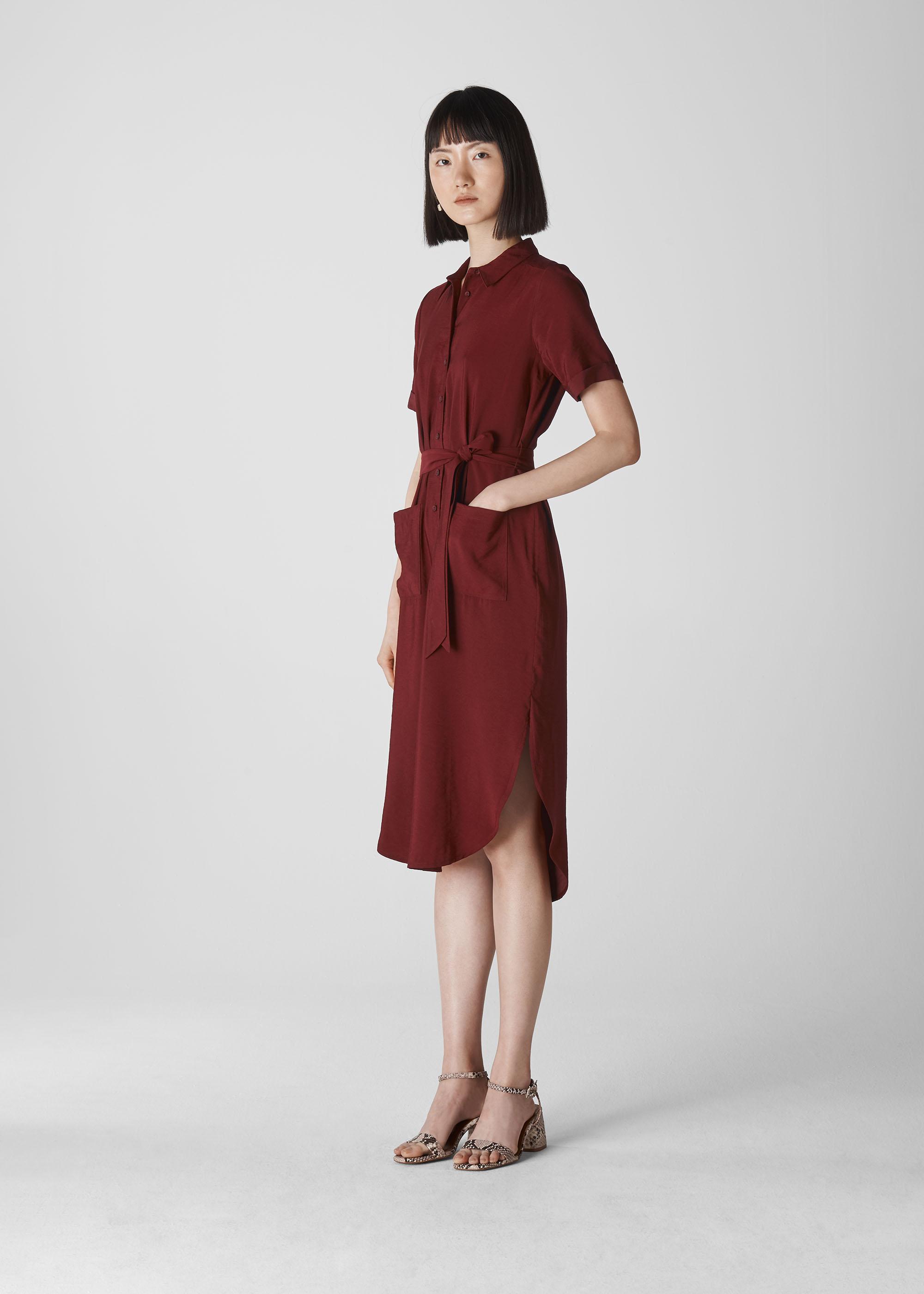 Montana longline store shirt dress