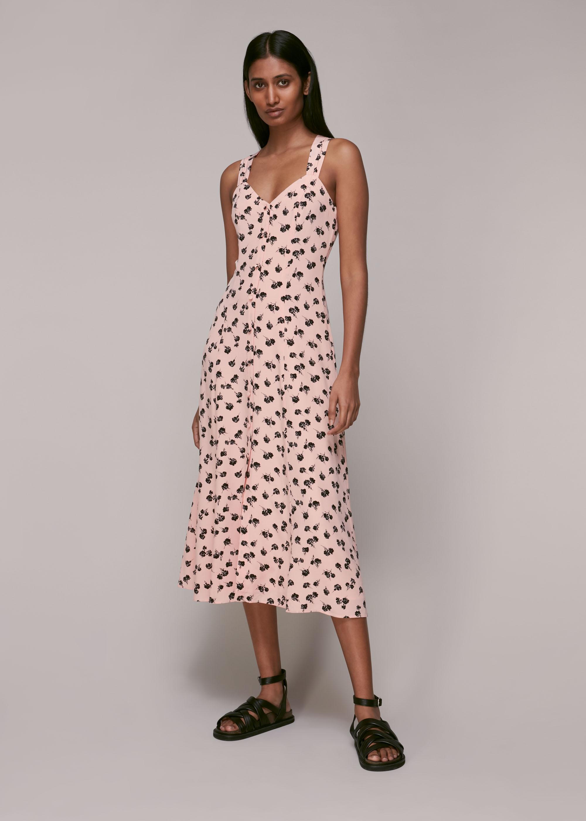 Whistles pink cheap dress