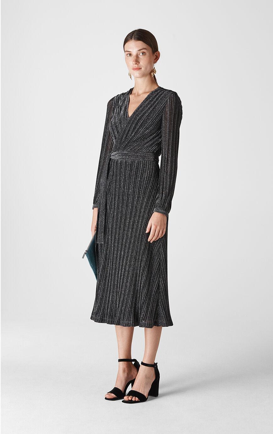 whistles regina sparkle dress