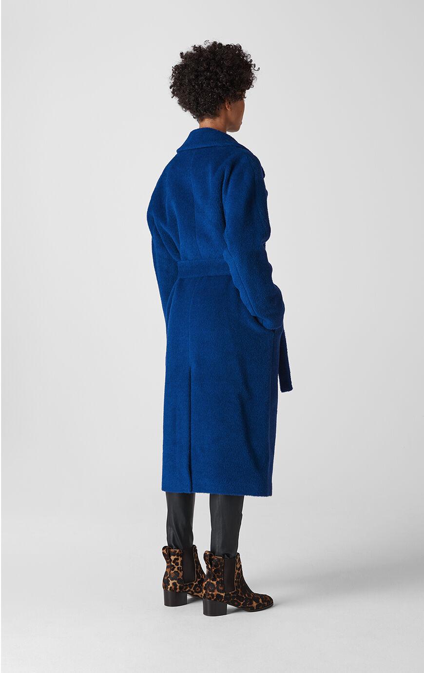 electric blue coat