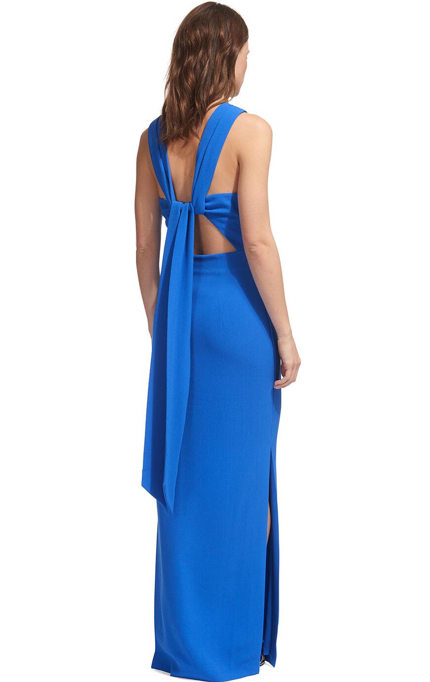 whistles blue maxi dress
