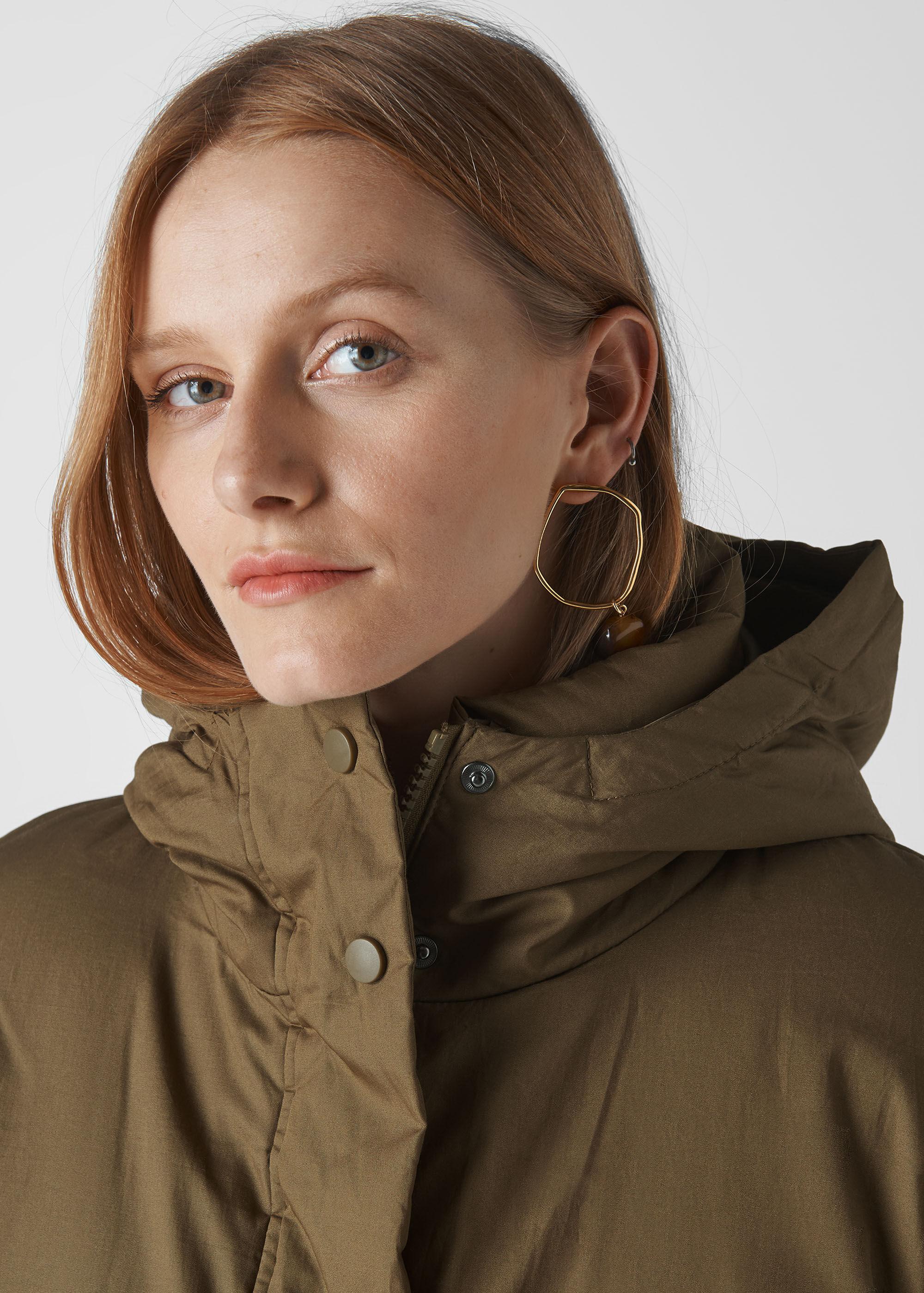 whistles khaki jacket