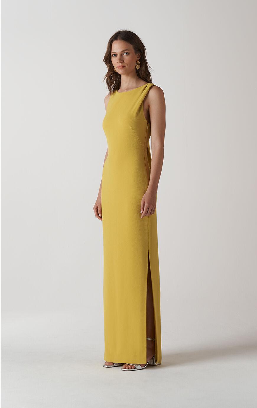 yellow whistles dress